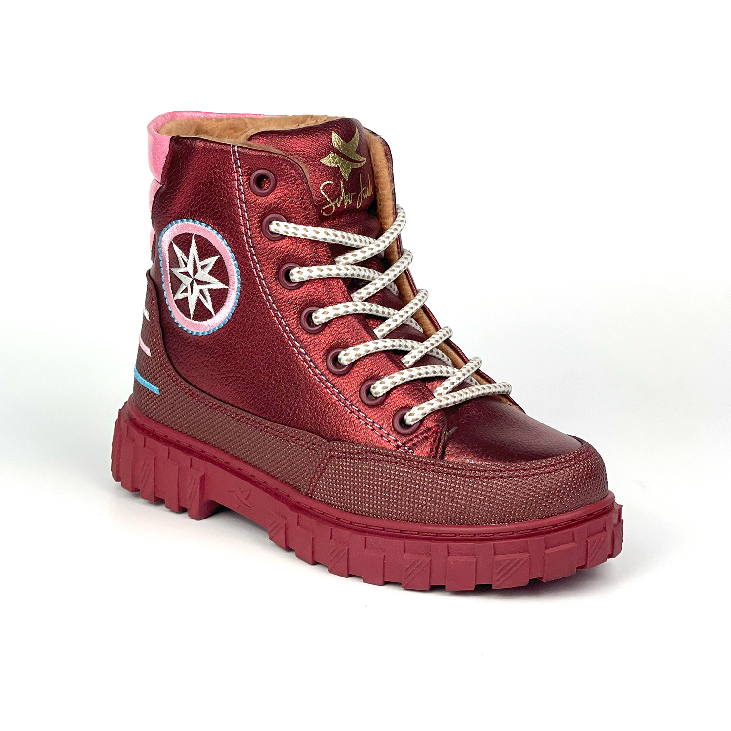 Kajila Kız Çocuk Bordo İçi Kürklü Termo Taban Suya Soğuğa Dayanıklı Günl