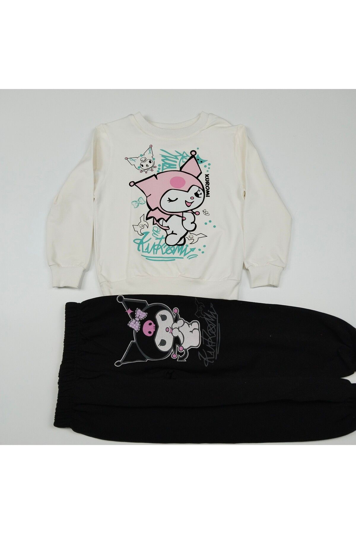 KIZ ÇOCUK DESENLİ ALT ÜST TAKIM