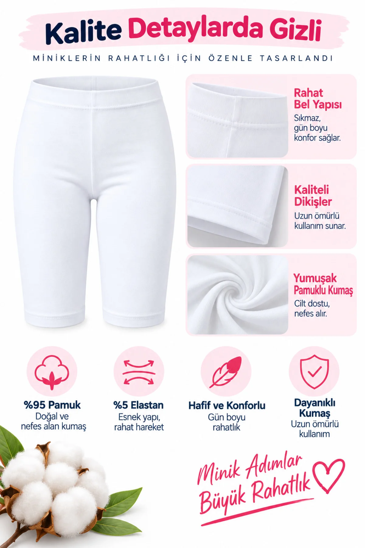 Kız Çocuk Diz Üstü Tayt %95 Pamuk %5 Elastan Esnek Rahat Siyah 7-12 Yaş Kız Çocuk Diz Üstü Tayt %95 Pamuk %5 Elastan Esnek Rahat Siyah 7-12 Yaş