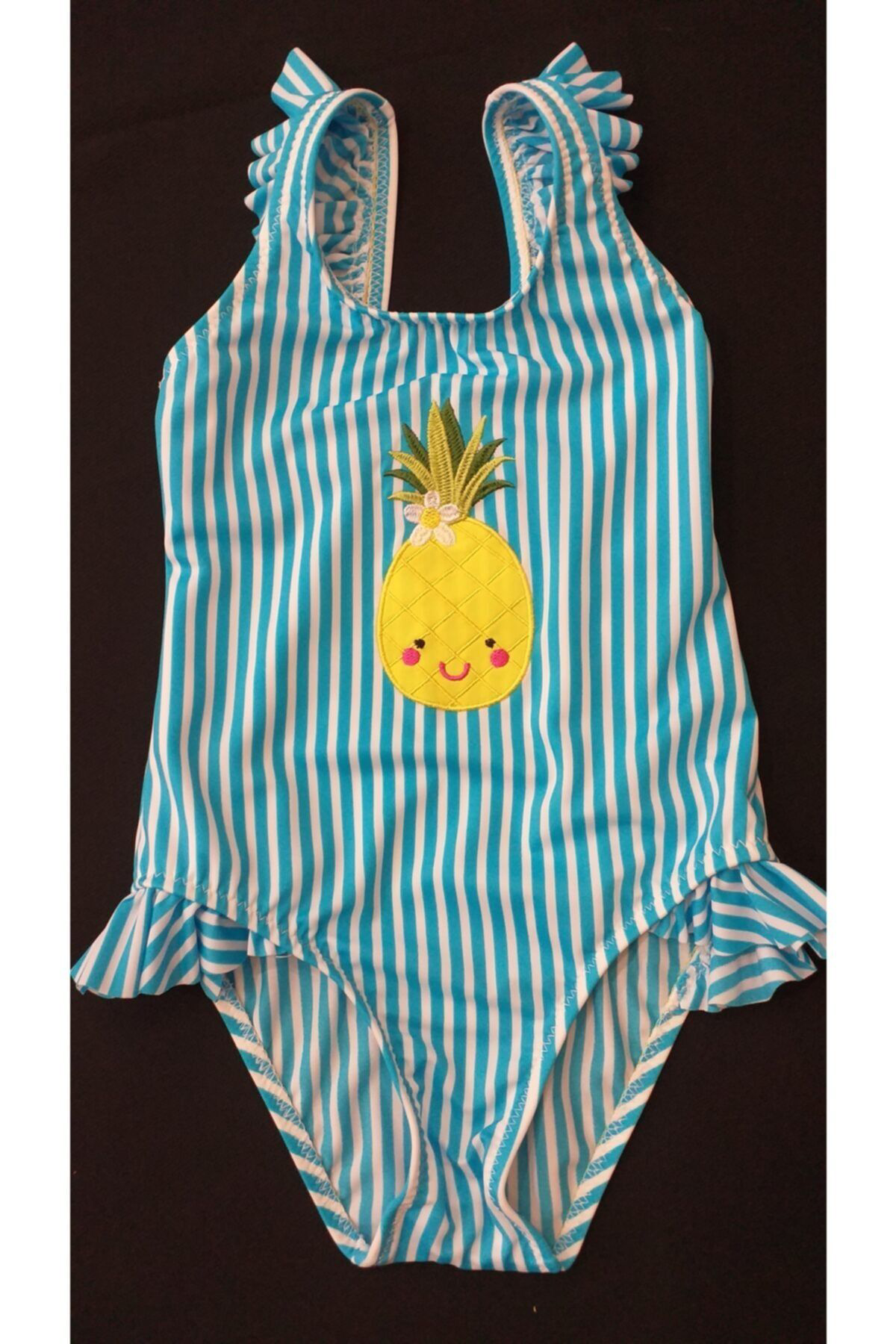 Sunsurf Kiz Çocuk Mayosu Mavi