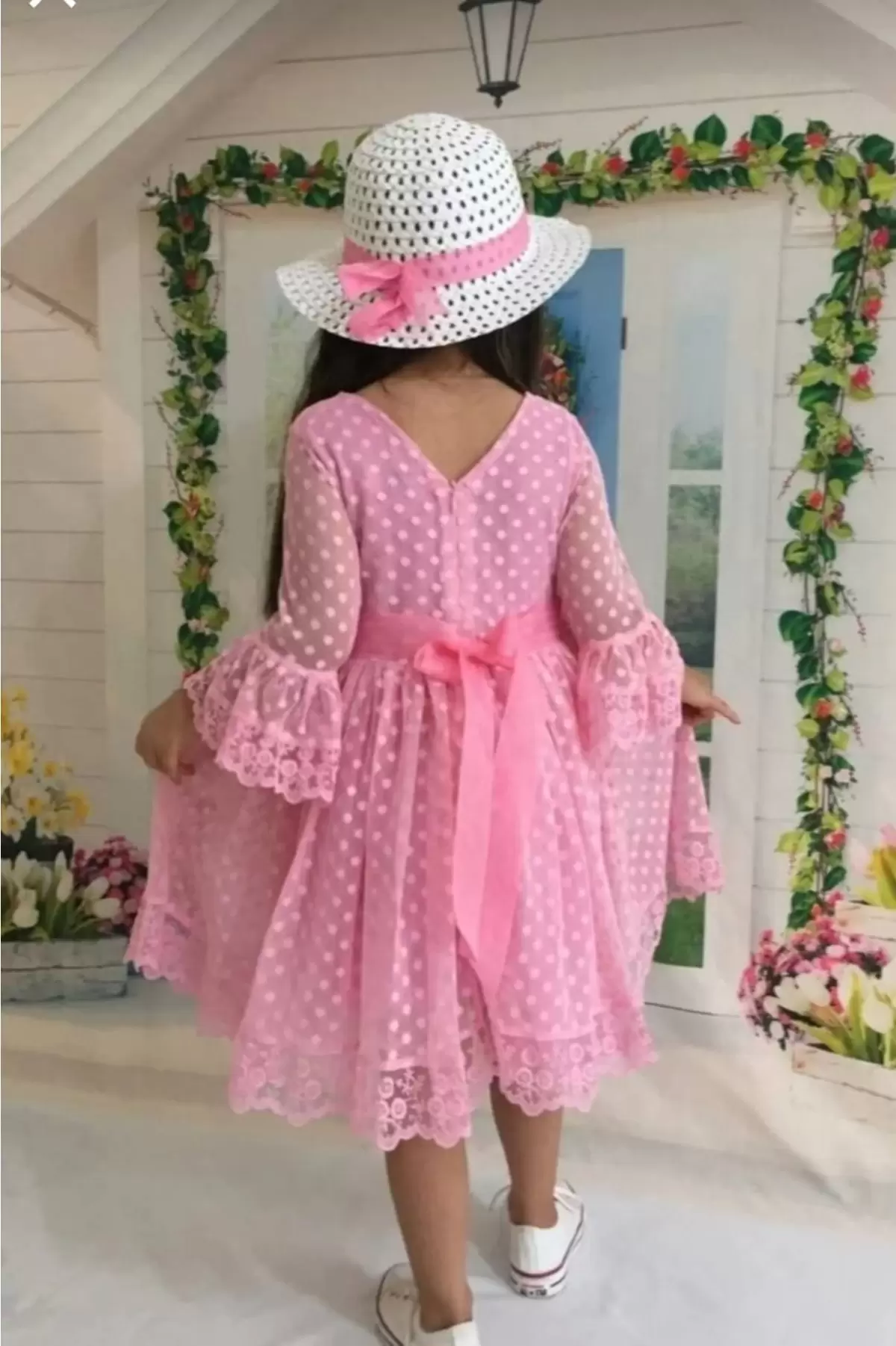 Kız Çocuk Parti Kıyafeti Dogum Günü ve Gösteri Kostümü Elbisesi 2