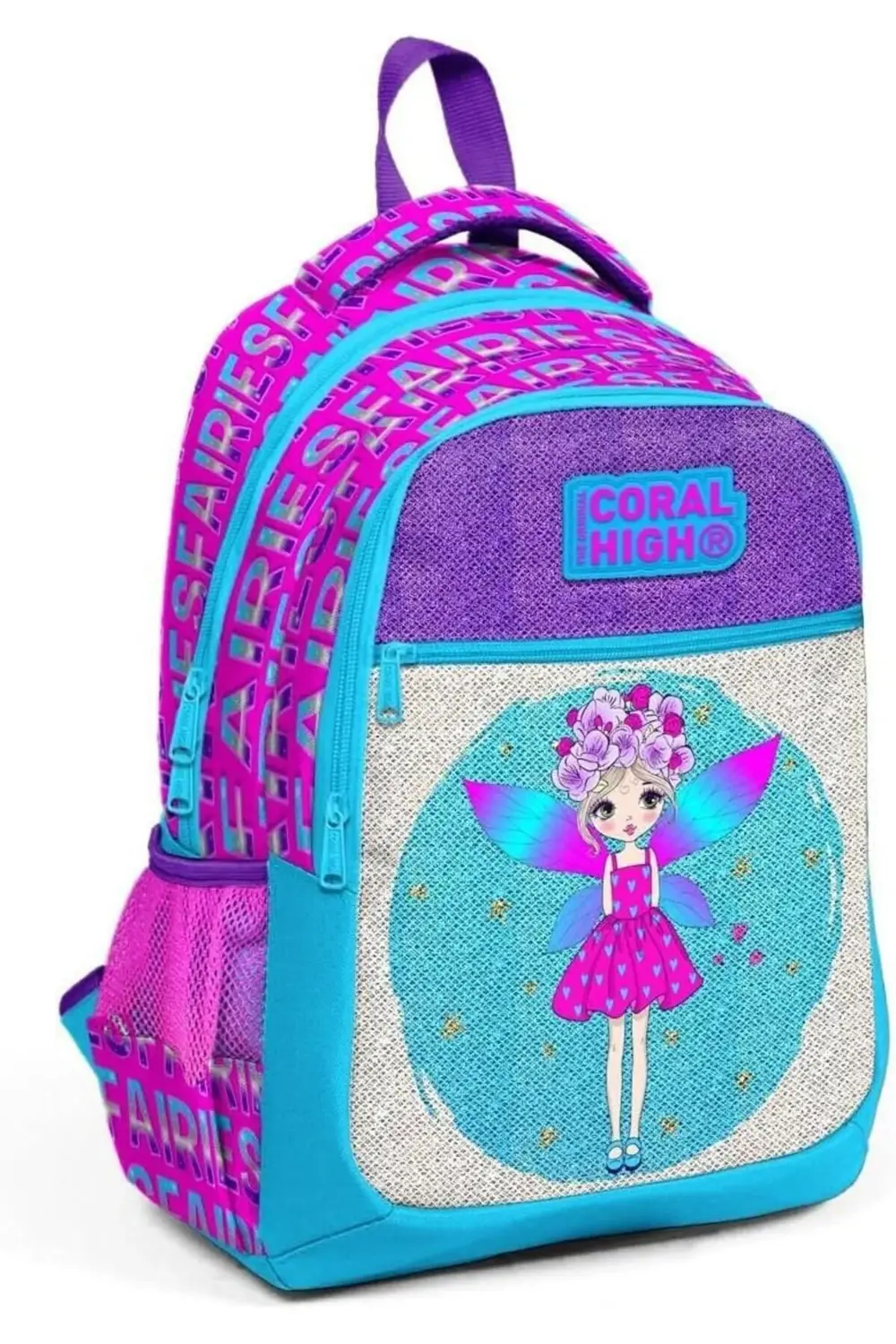 Kız İlkokul Sırt Çantası Simli ve Parlak Okul Çantası 1185222