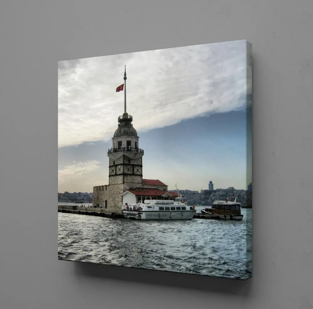 KIZ KULESİ KANVAS TABLO KIZ KULESİ KANVAS TABLO