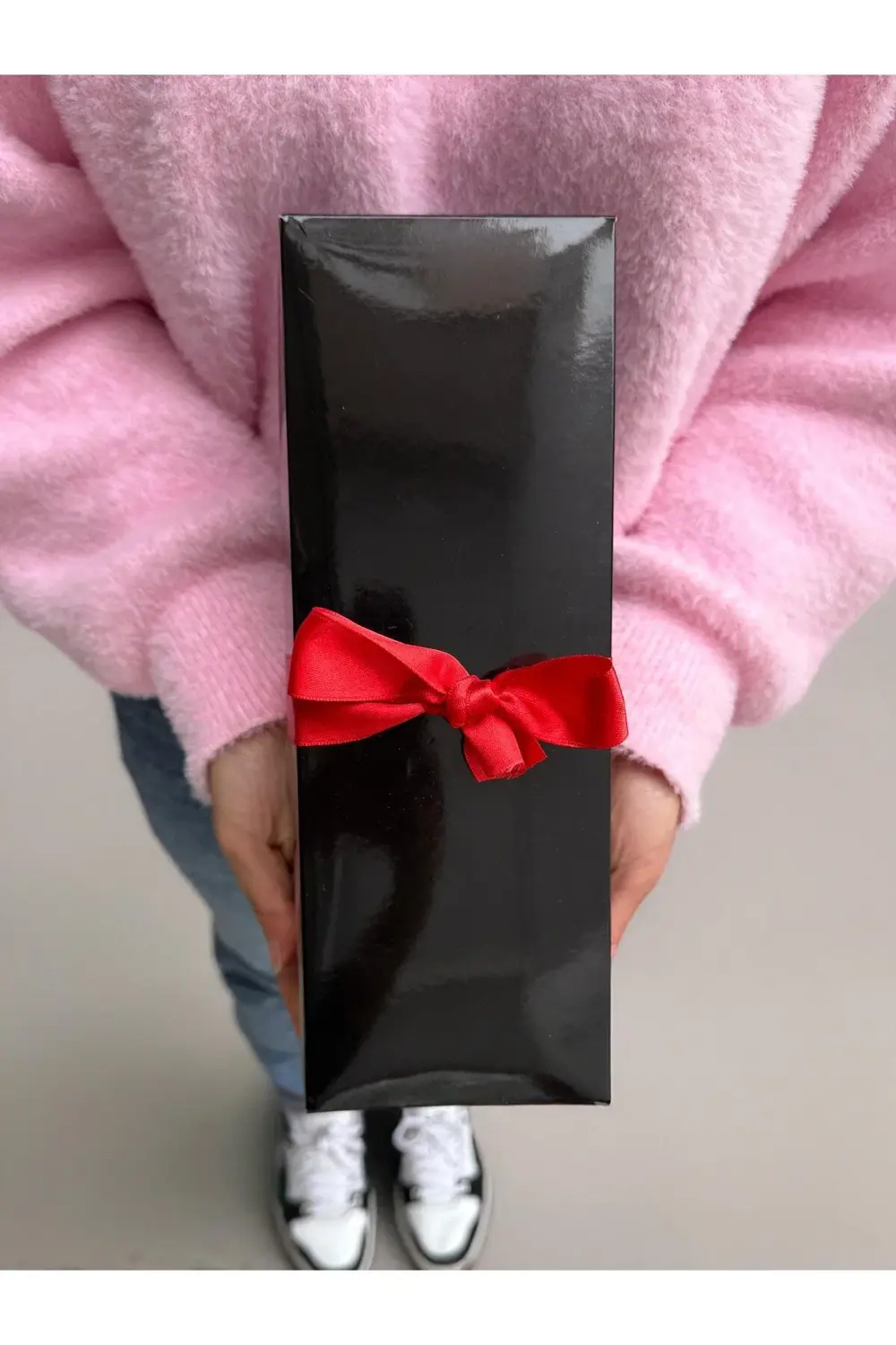 Kiza Hediye Kırmızı Gül ve Pembe Ayıcık Sevgiliye Hediye Kadina H