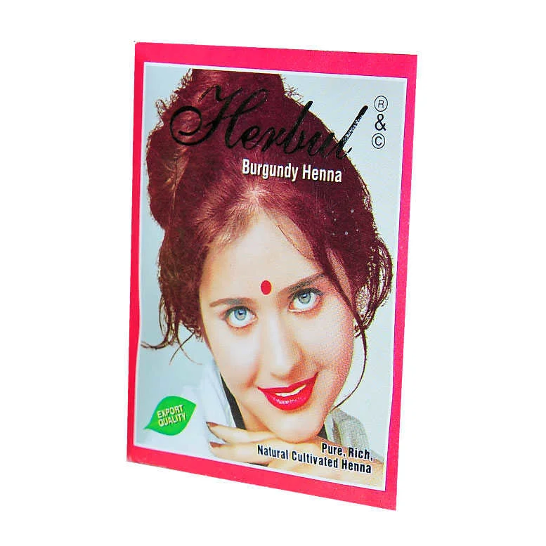 Kızıl Hint Kınası (Burgundy Henna) 10 Gr - Doğal Saç Boyası, Zengin Kırmızı Tonlar Kızıl Hint Kınası (Burgundy Henna) 10 Gr - Doğal Saç Boyası, Zengin Kırmızı Tonlar