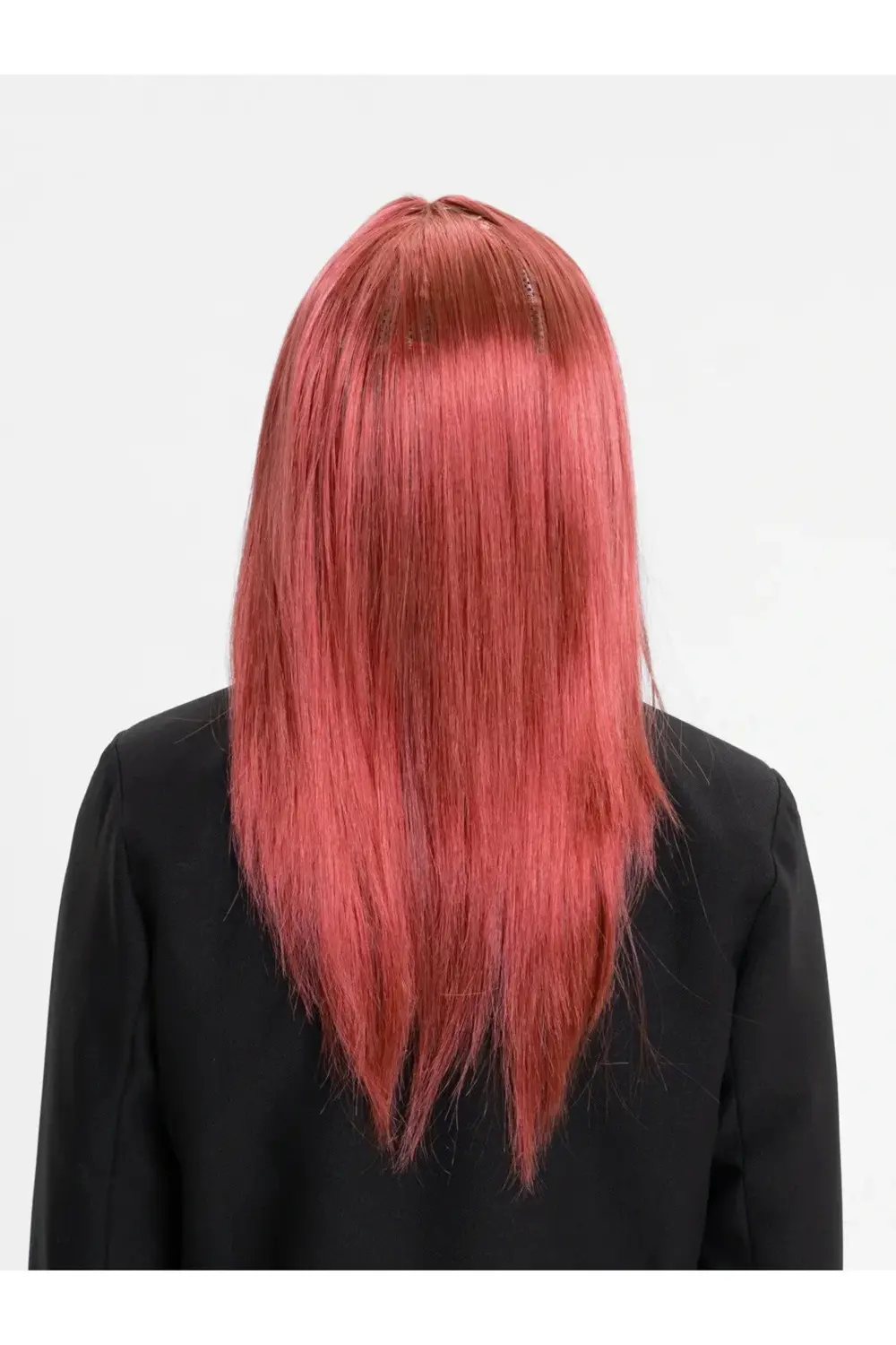 Kızıl Renk Düz Kesim Peruk