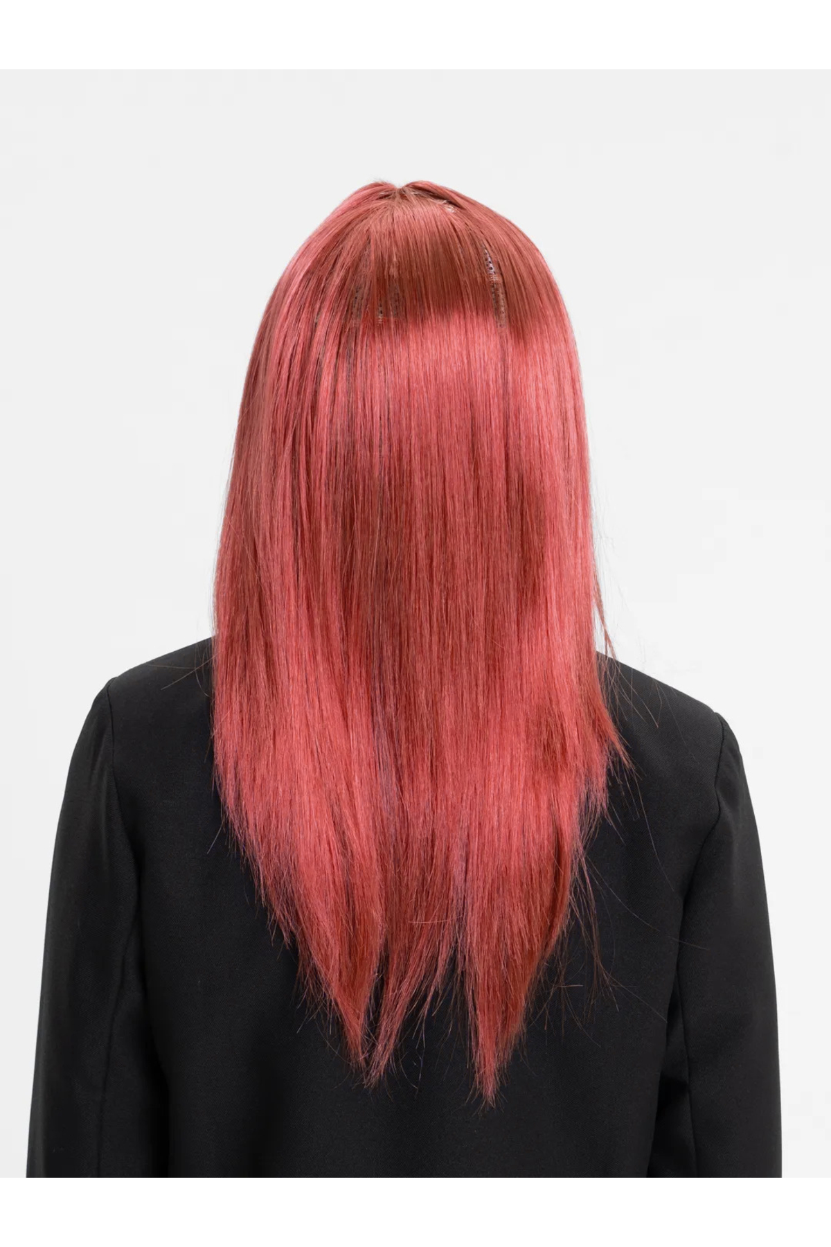 Ok Aksesuar Kızıl Renk Düz Kesim Uzun Parti Peruğu Takma Saç Go506089gosa4766