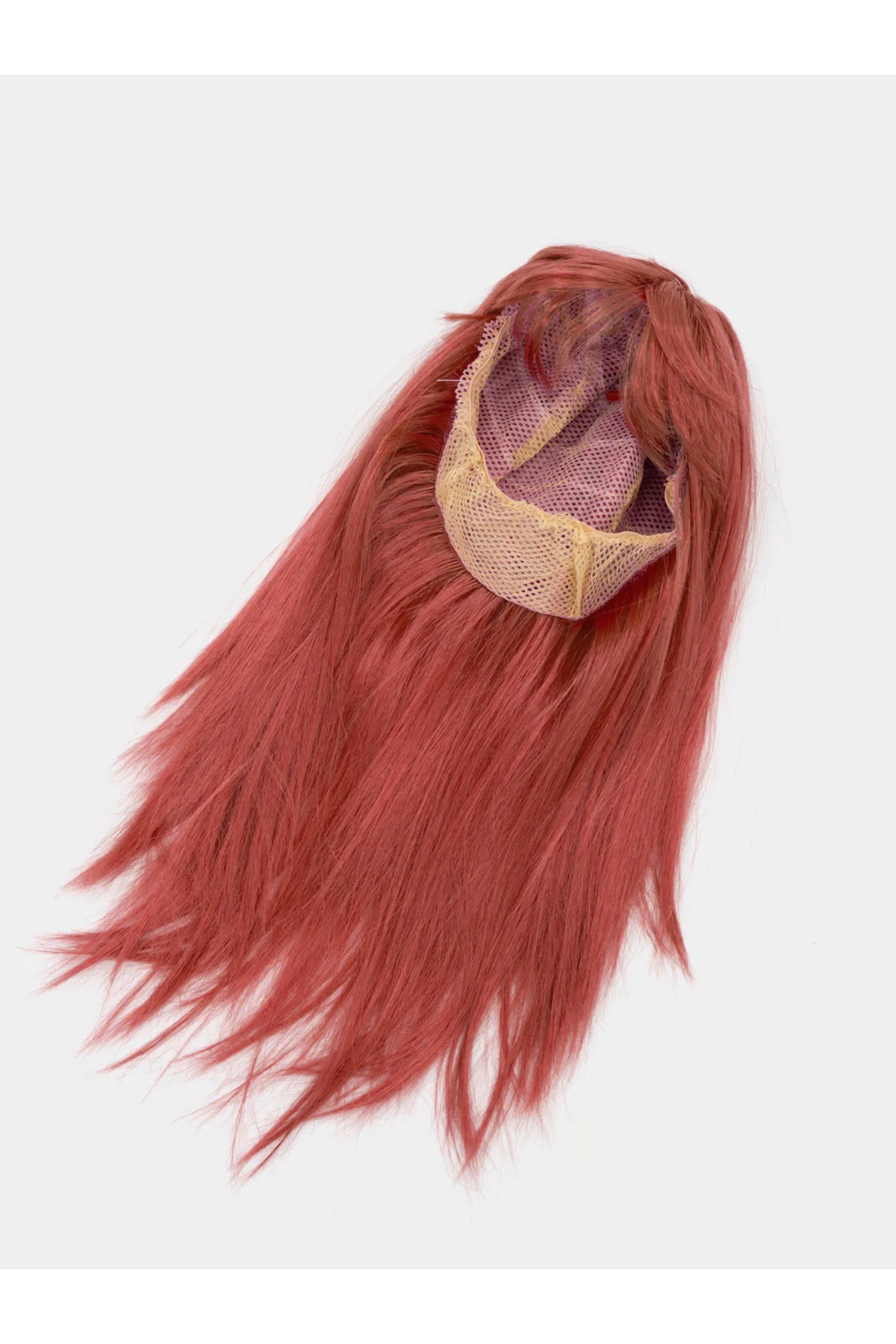 Ok Aksesuar Kızıl Renk Düz Kesim Uzun Parti Peruğu Takma Saç Go506089gosa4766