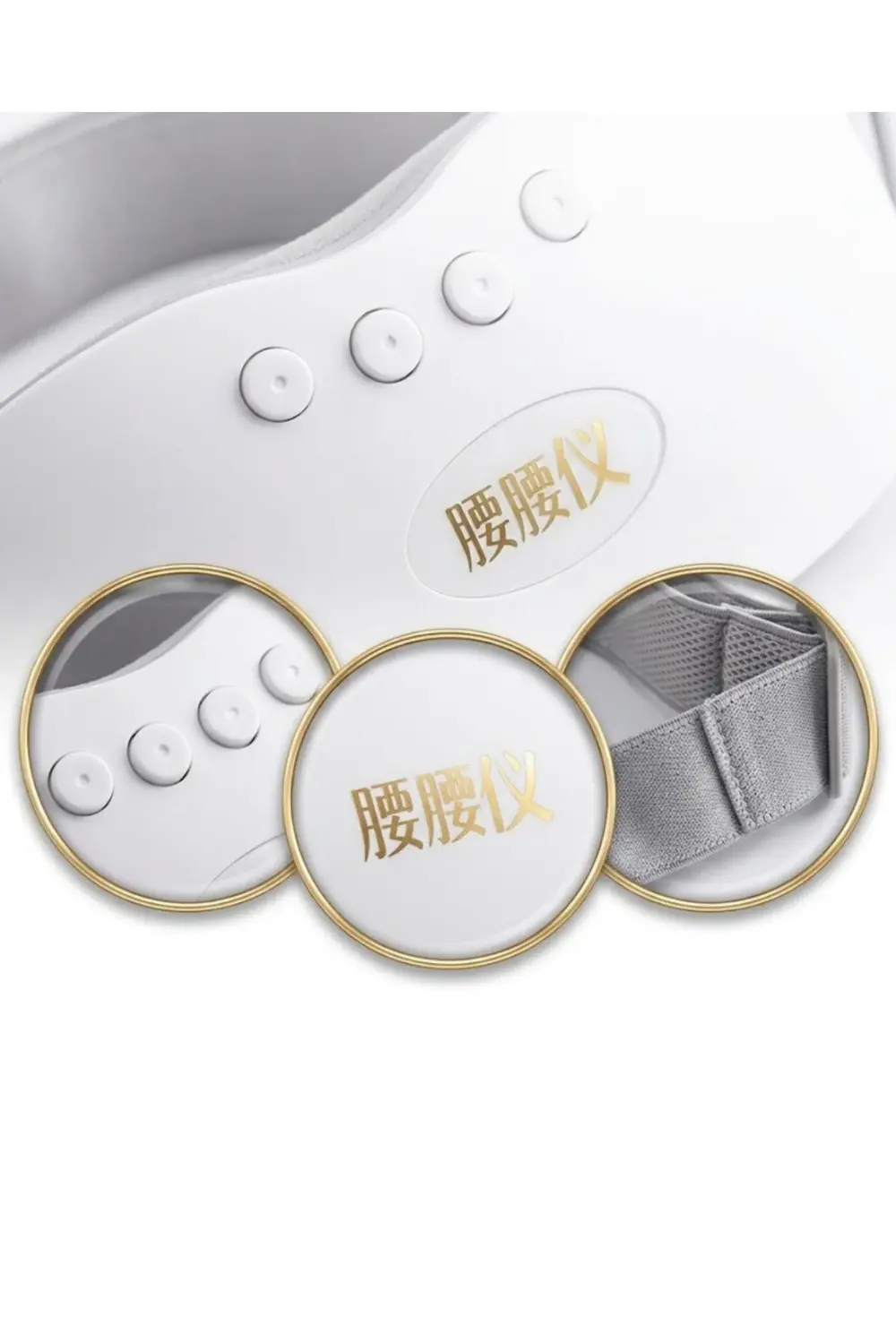 Kızılötesi Isıtmalı Titreşimli Kadın Bel ve Rahim Masaj Kemeri US