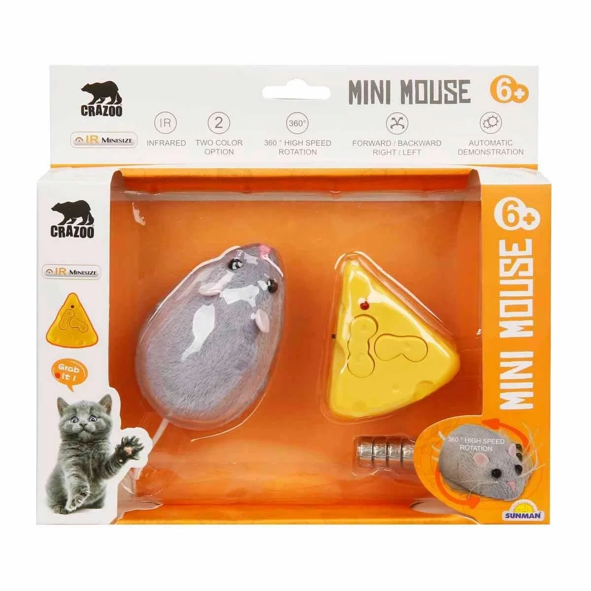 Kızılötesi Kumandalı Mini Fare - S00003820