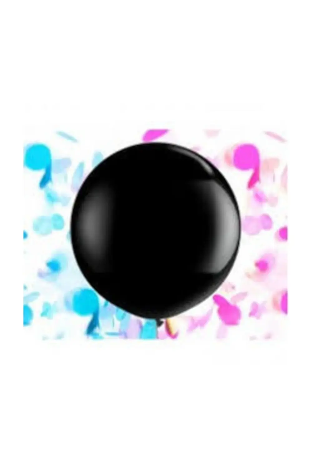 Kızmı Erkekmi Sürpriz Büyük Boy Girl Or Boy Siyah Cinsiyet Belirl