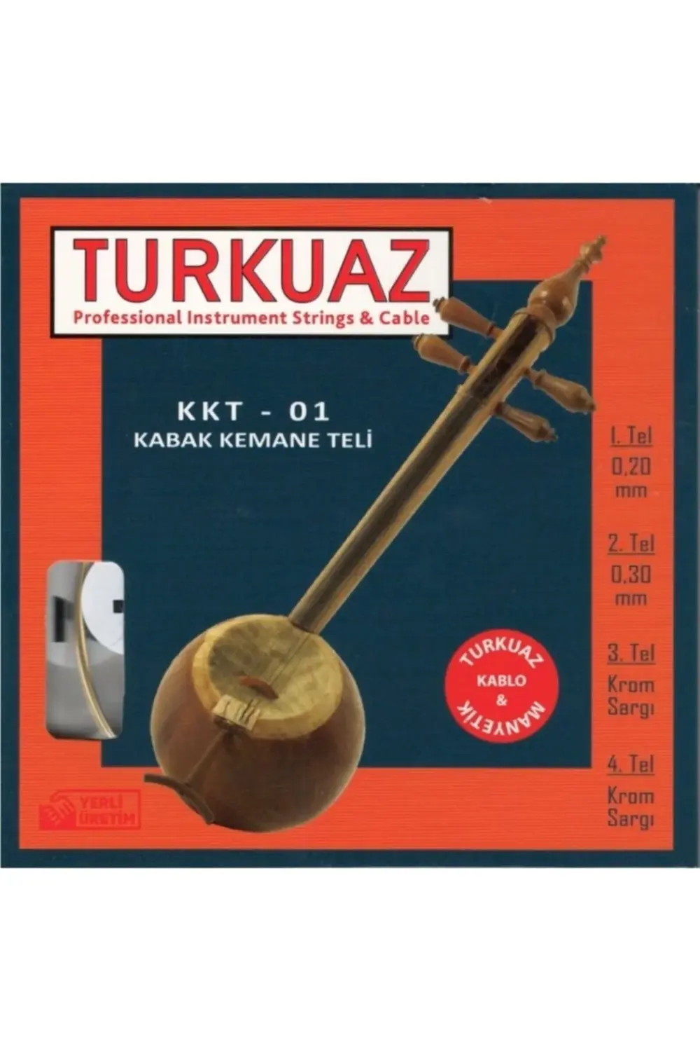Kkt-01 Takım Tel Kabak Kemane Teli
