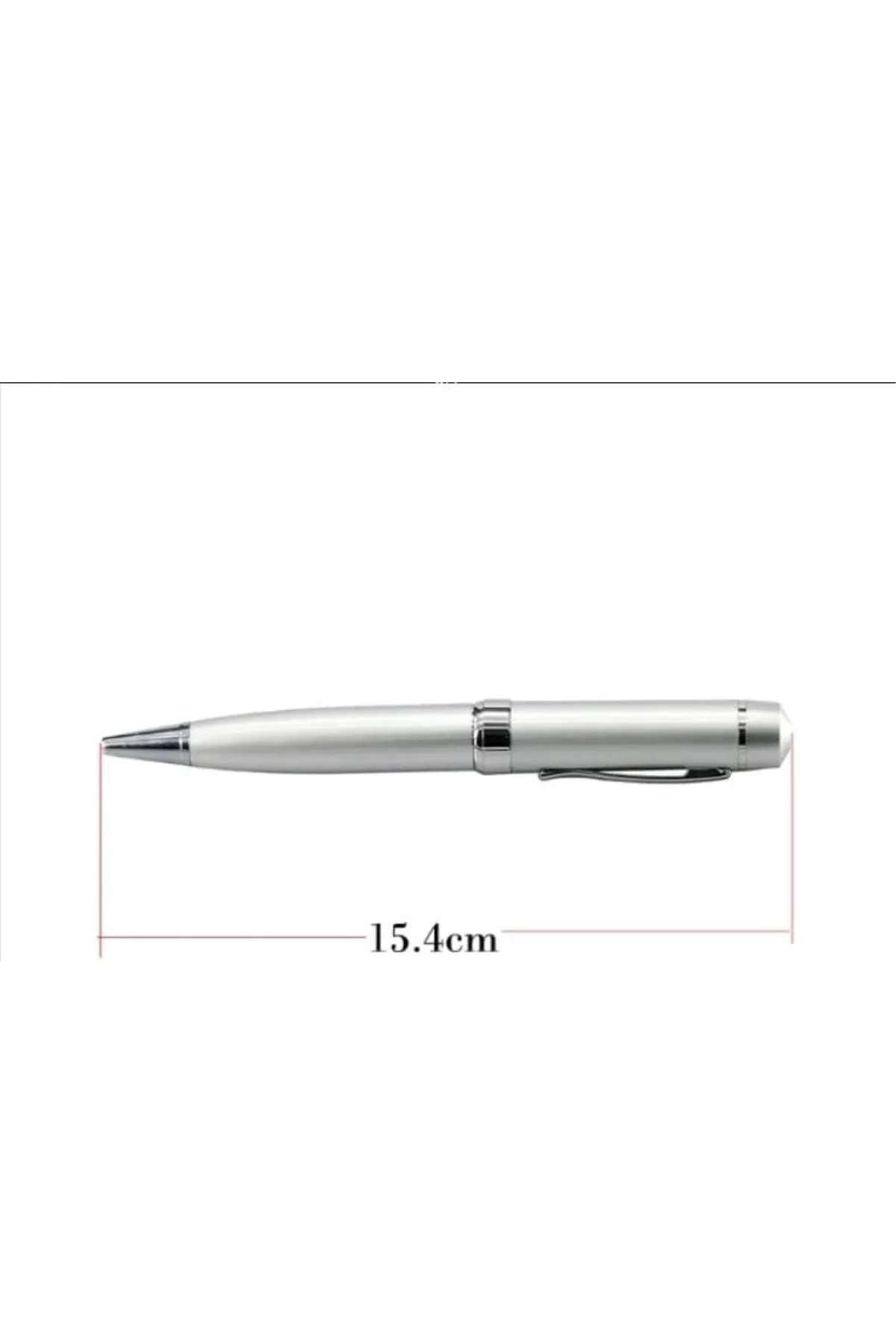 KL-1 Sunum Kalemi 16 GB Usb Bellek Özellikli Metal Kutulu Kırmızı