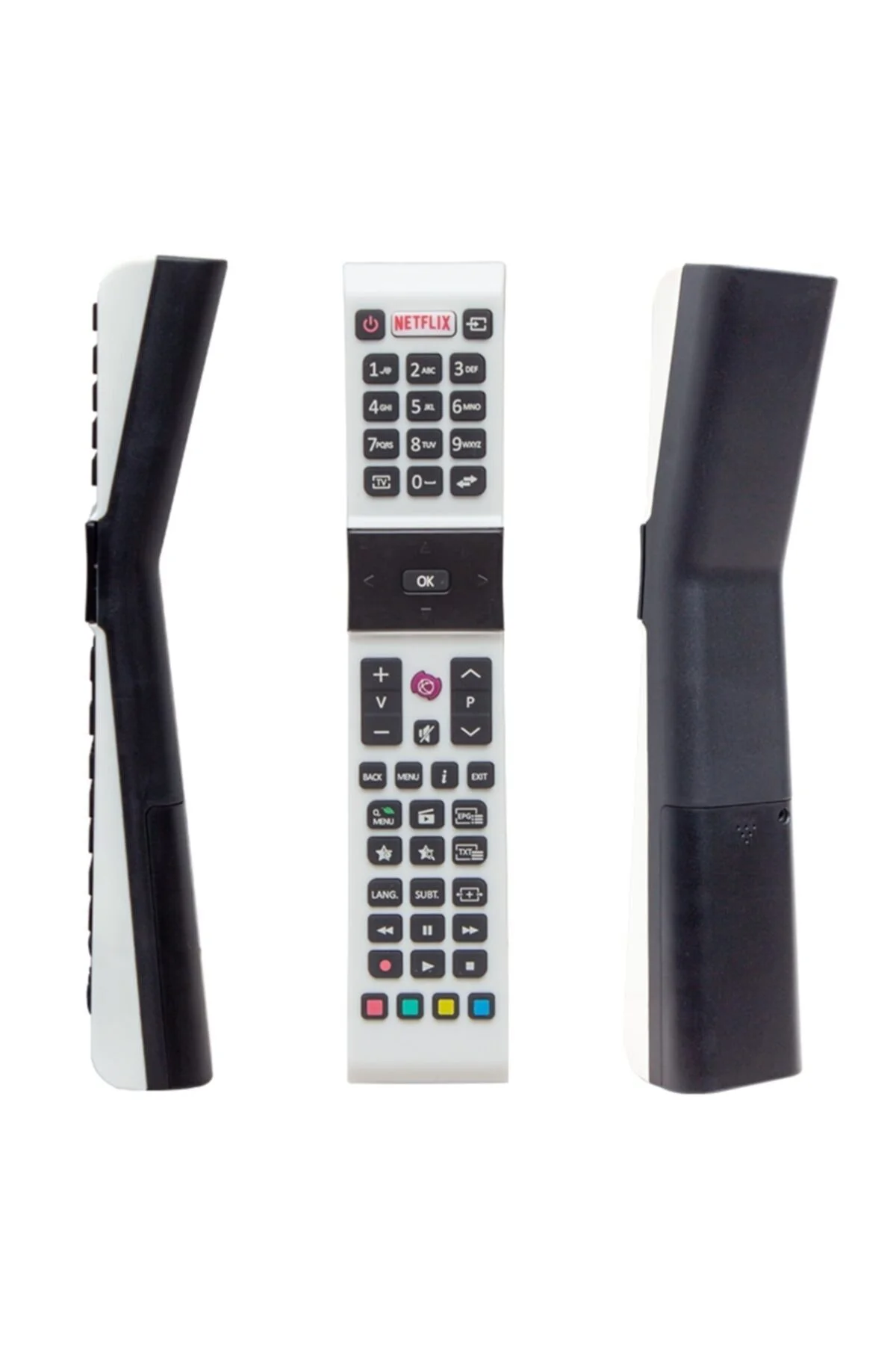 Kl Rca49130 Netflıx Tuşlu Beyaz Lcd-led Uyumlu Tv Kumanda