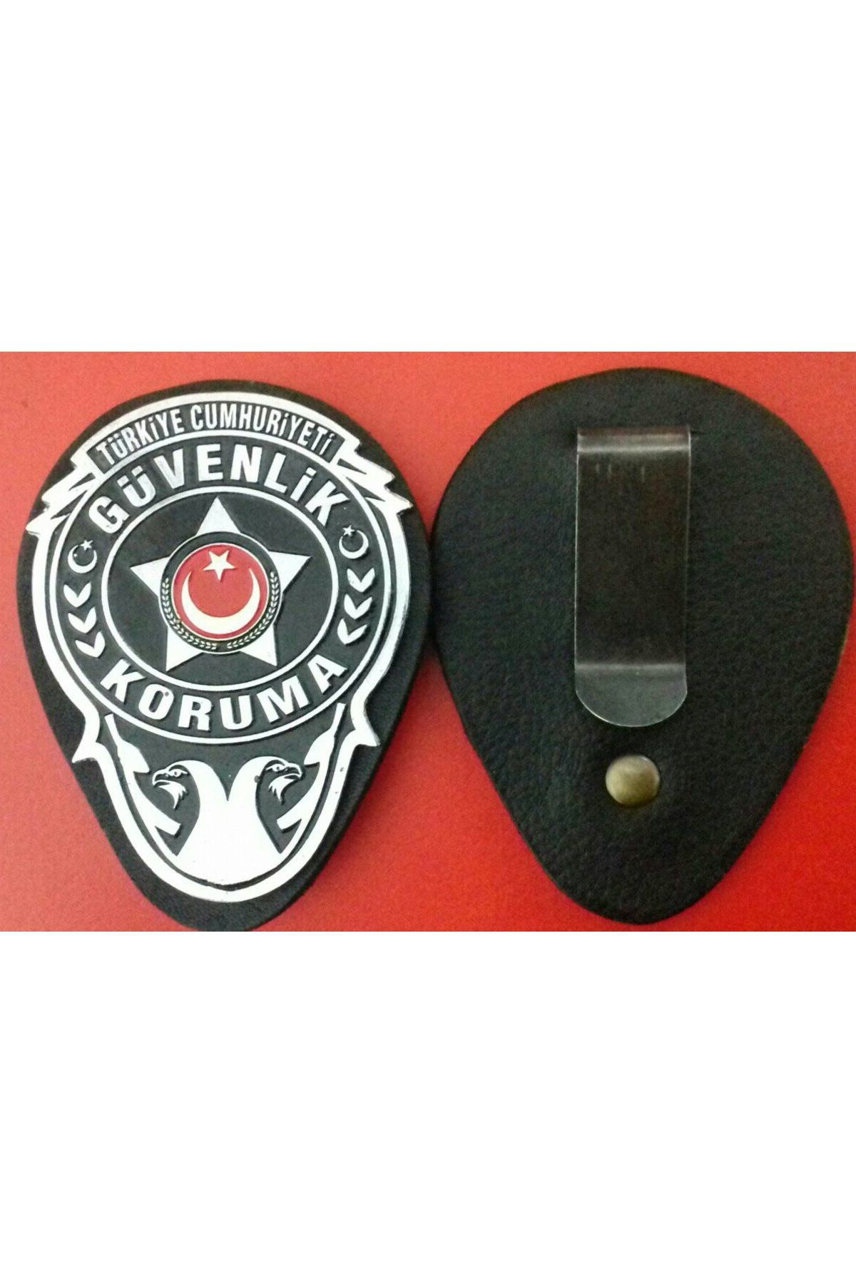 Klas Model,özel Güvenlik Rozetli Cüzdanı Özel Güvenlik Kemer Roze