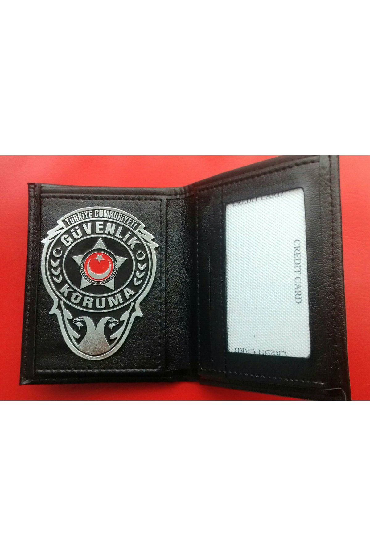 Klas Model,özel Güvenlik Rozetli Cüzdanı Özel Güvenlik Kemer Roze