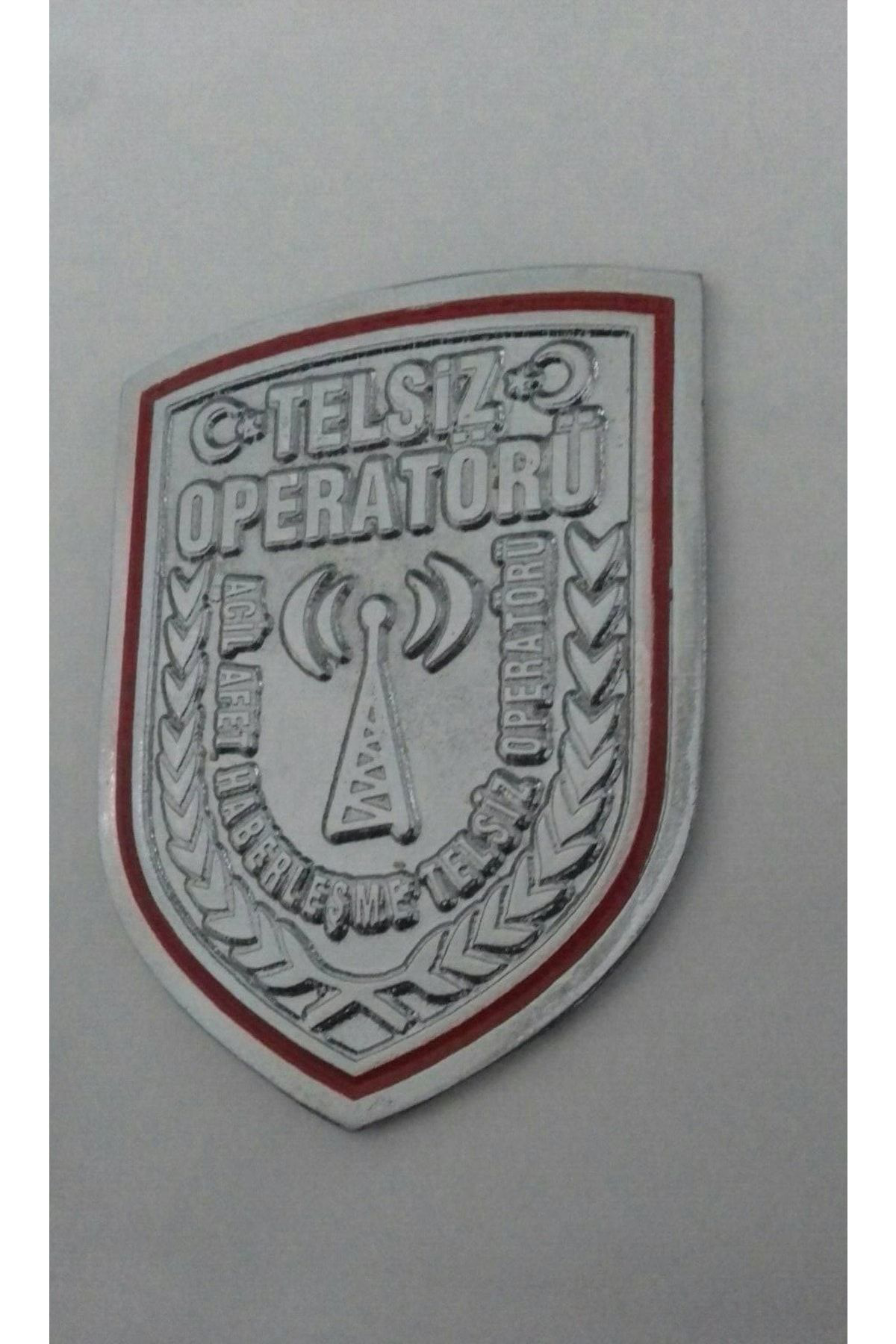 KLAS TASARIM.TELSİZ OPERATÖRÜ CÜZDAN ROZETİ SIPARIS VER.SIVILE SA