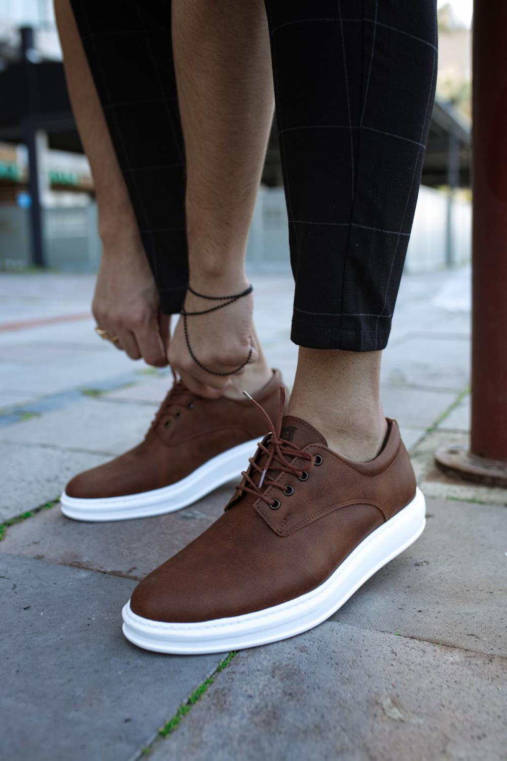 Klasik Erkek Ayakkabı 001 Taba