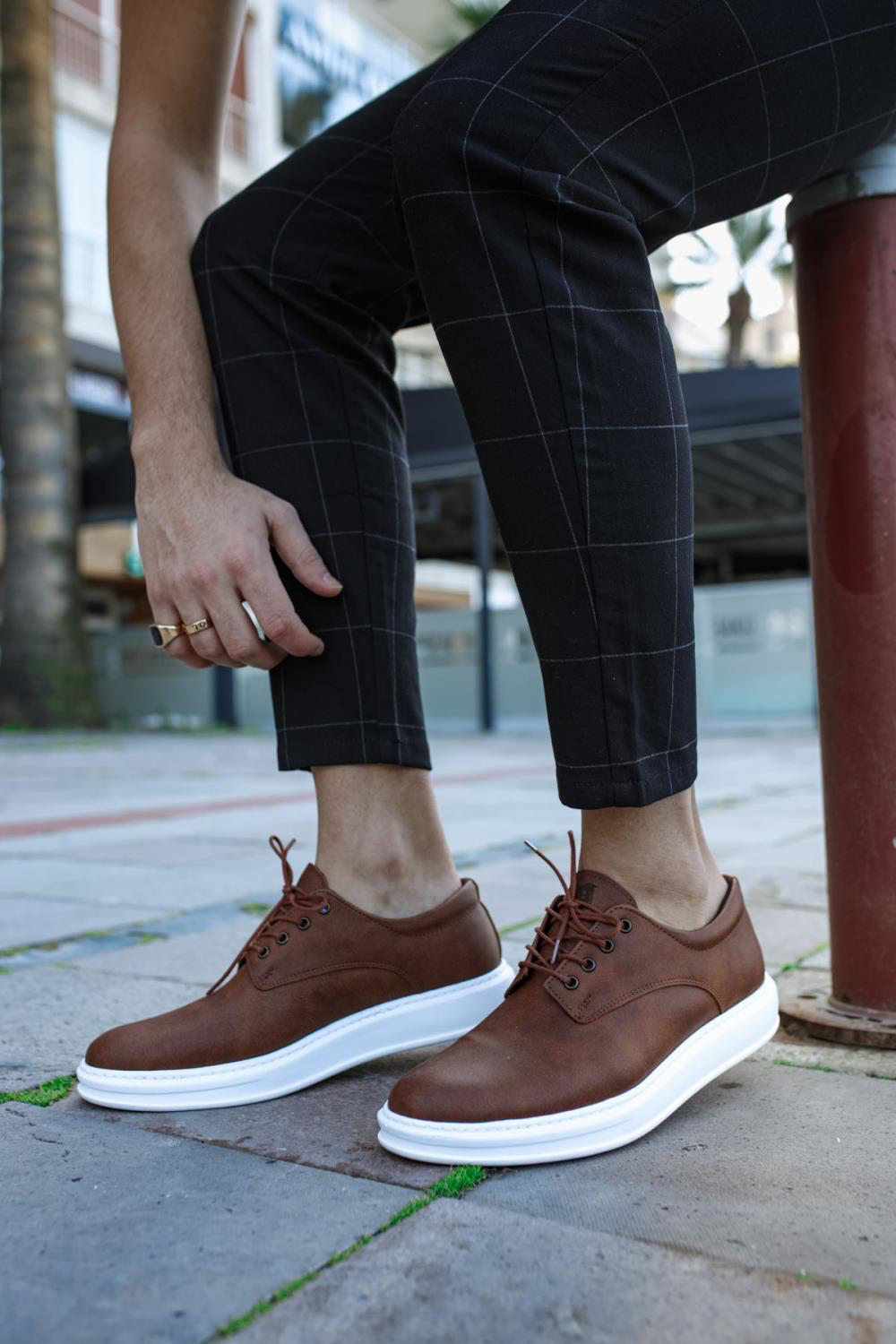 Klasik Erkek Ayakkabı 001 Taba