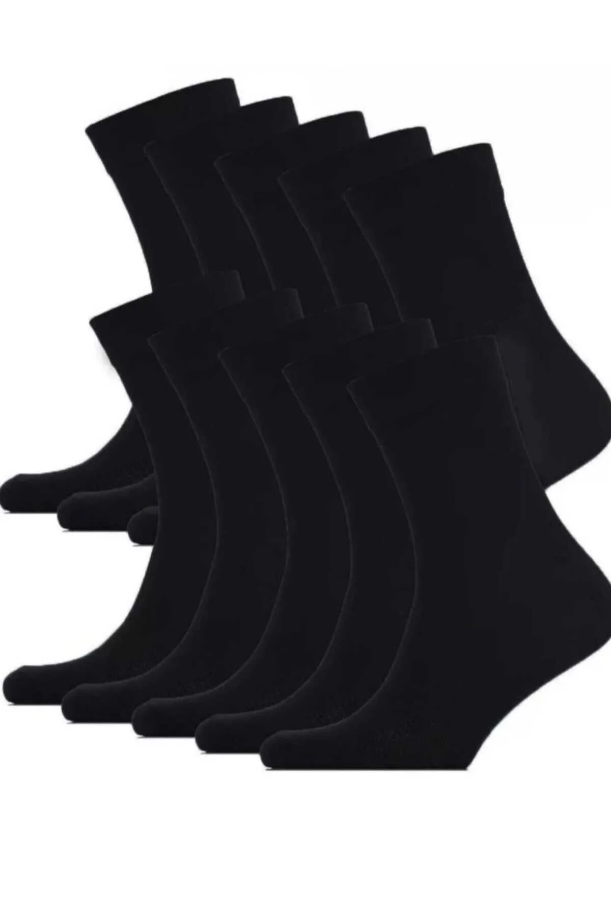 Klasik Erkek Çorabı Esnek likralı 12 li set