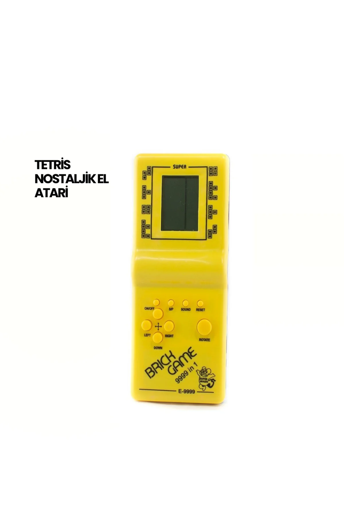 Klasik Gameboy Tetris Oyunu – Taşınabilir Pil ile Çalışan Retro E