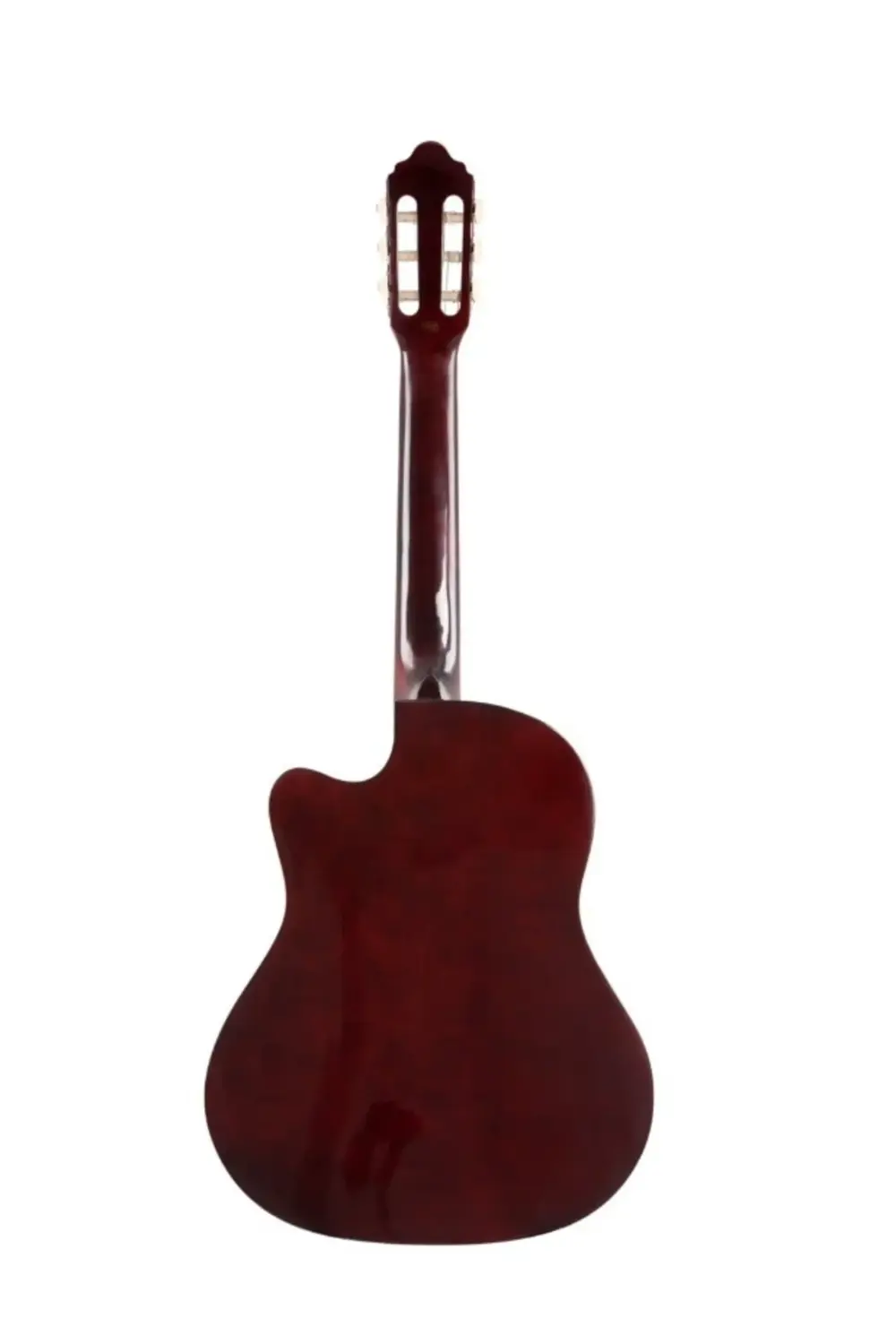 Klasik Gitar 4/4 Naturel Cutaway Sap Çelikli