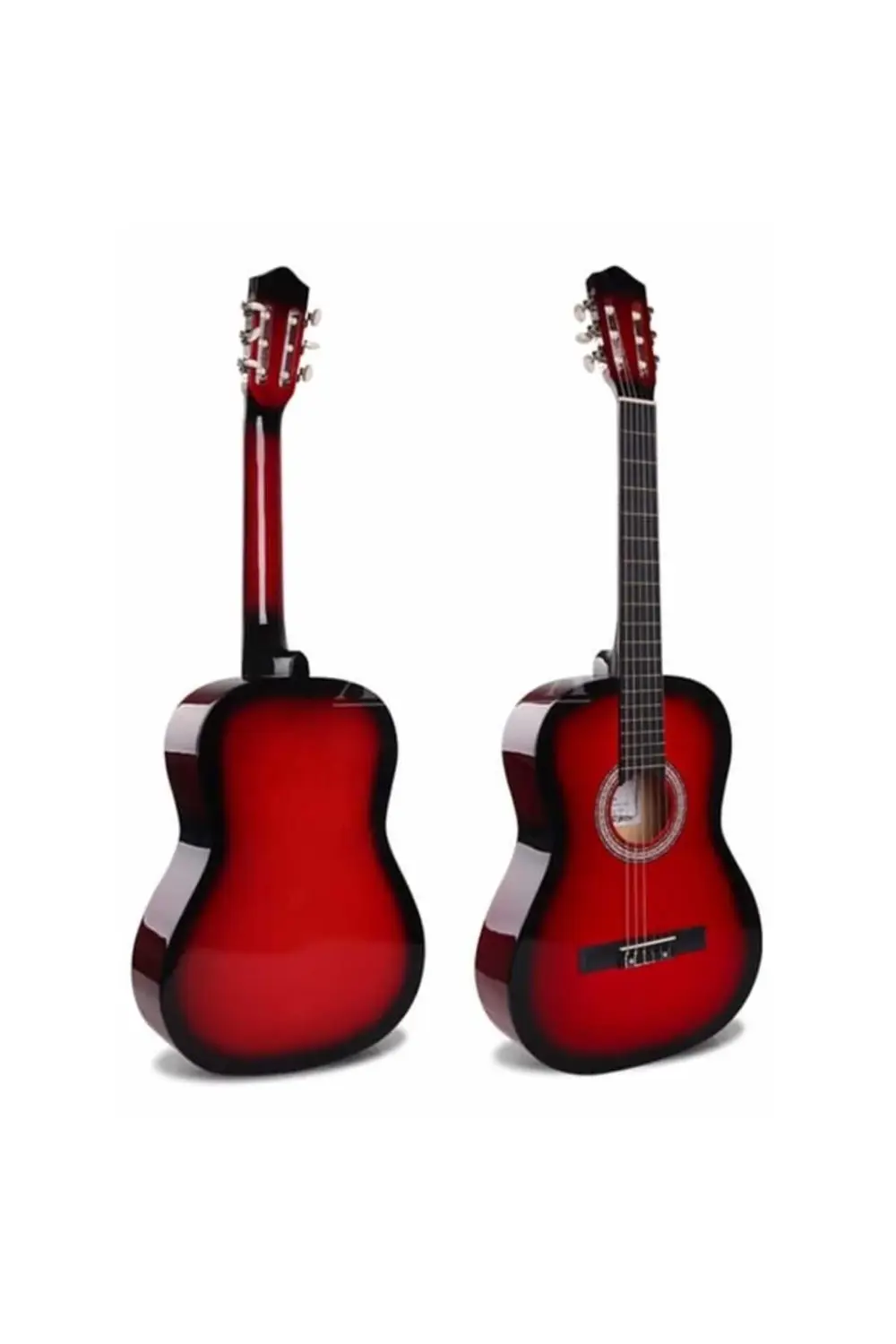 Klasik Gitar 4/4 Tam Boy Kırmızı (PENA KILIF HEDİYE)