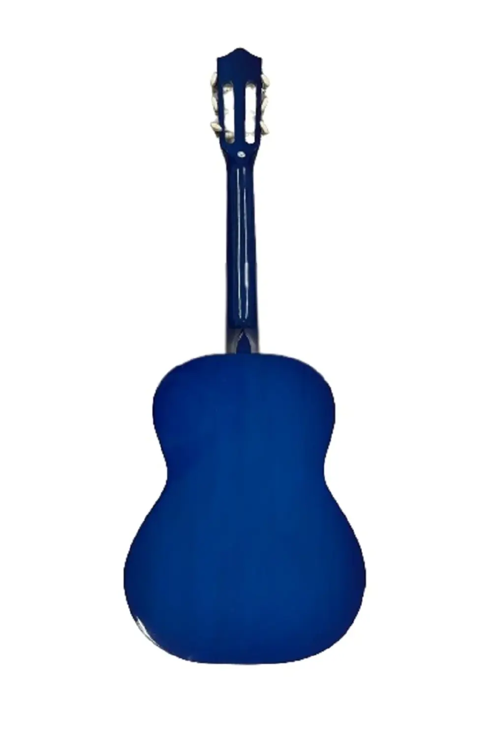 Klasik Gitar Tam Boy 4/4 Düz Mavi Sap Ayarlı Üst Kalite