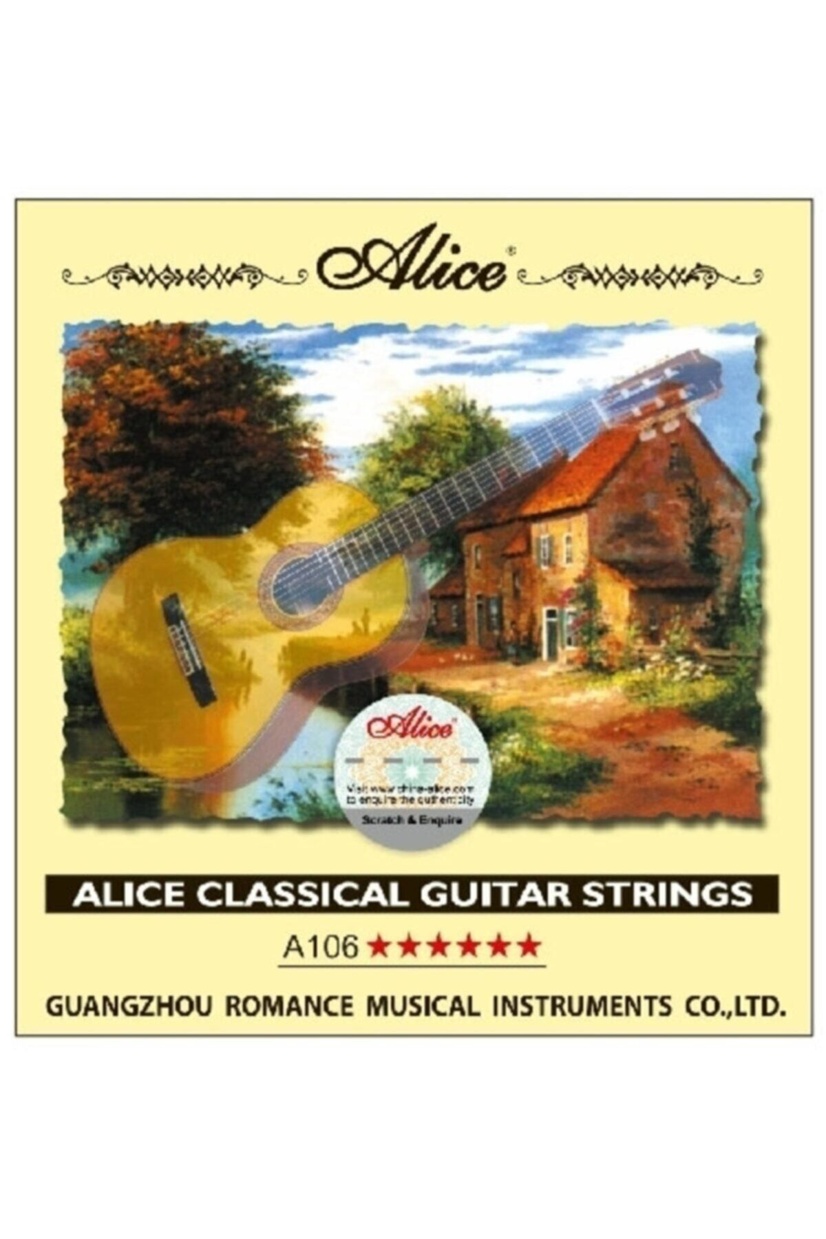 Alice Klasik Gitar Teli A-106H