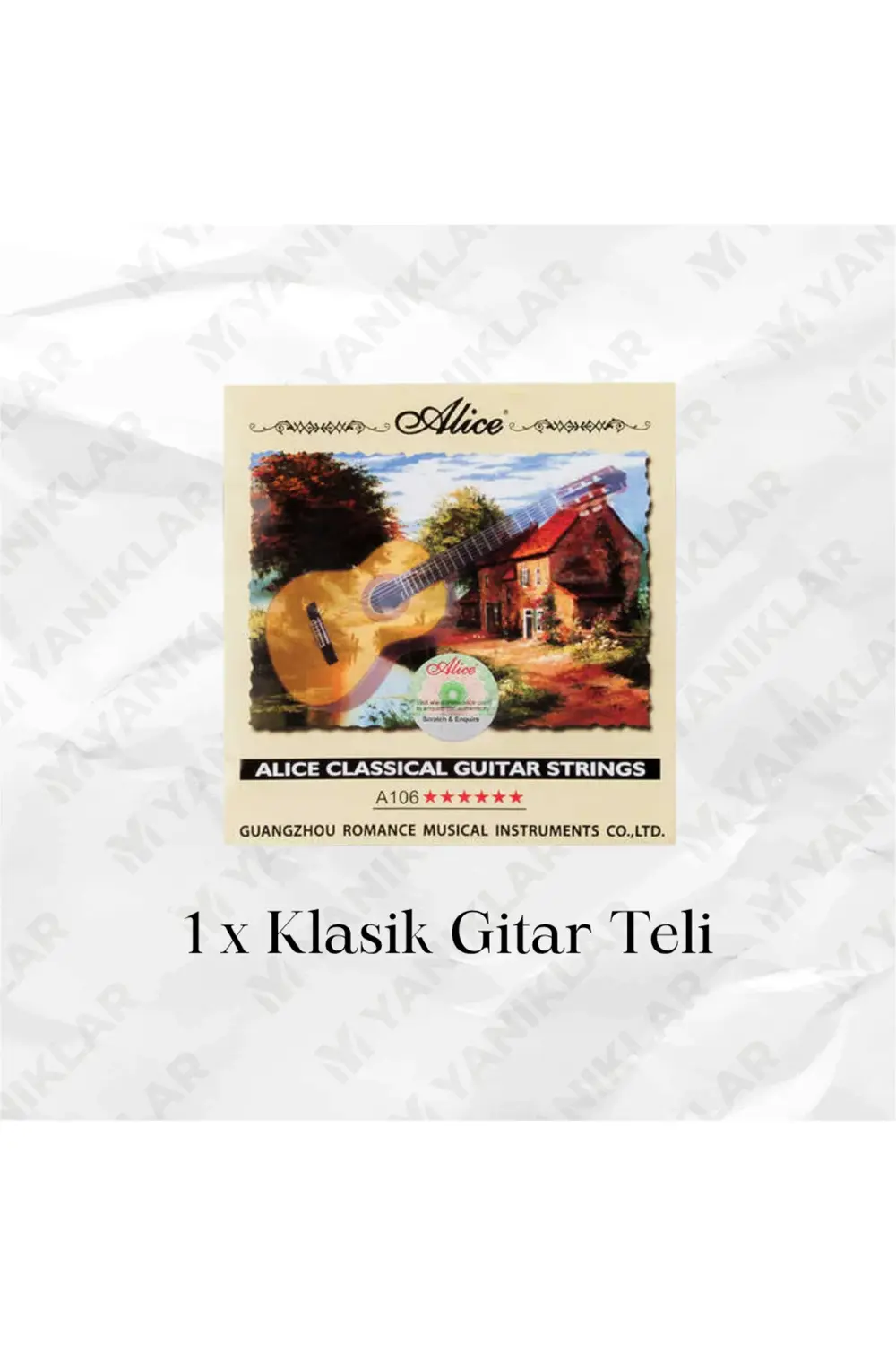 Klasik Gitar Teli Paketi (Klasik Gitar Teli , Pena Seti , Burgu Ç
