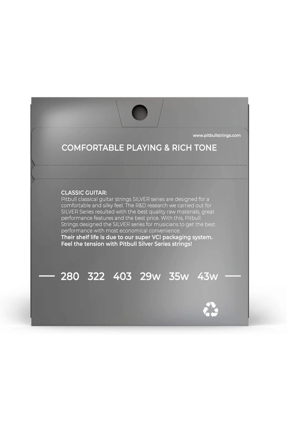 Klasik Gitar Teli Silver Seri Normal Tansiyon SET SCG NT