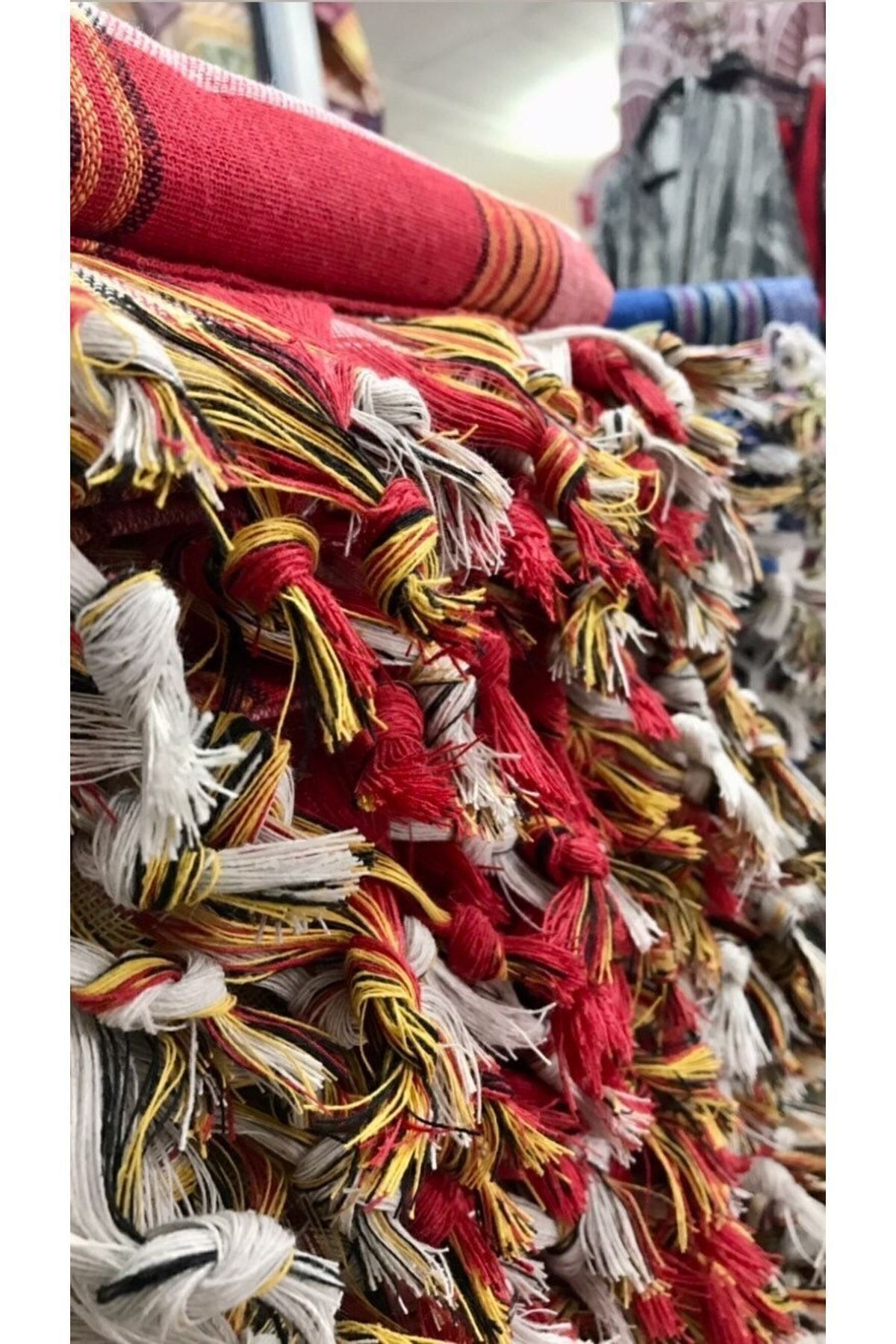 Mcn Tekstil Klasik Kırmızı Hamam Peştemali 80X170 Cm