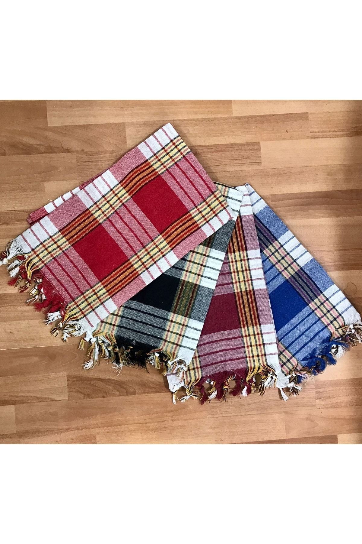 Mcn Tekstil Klasik Kırmızı Hamam Peştemali 80X170 Cm