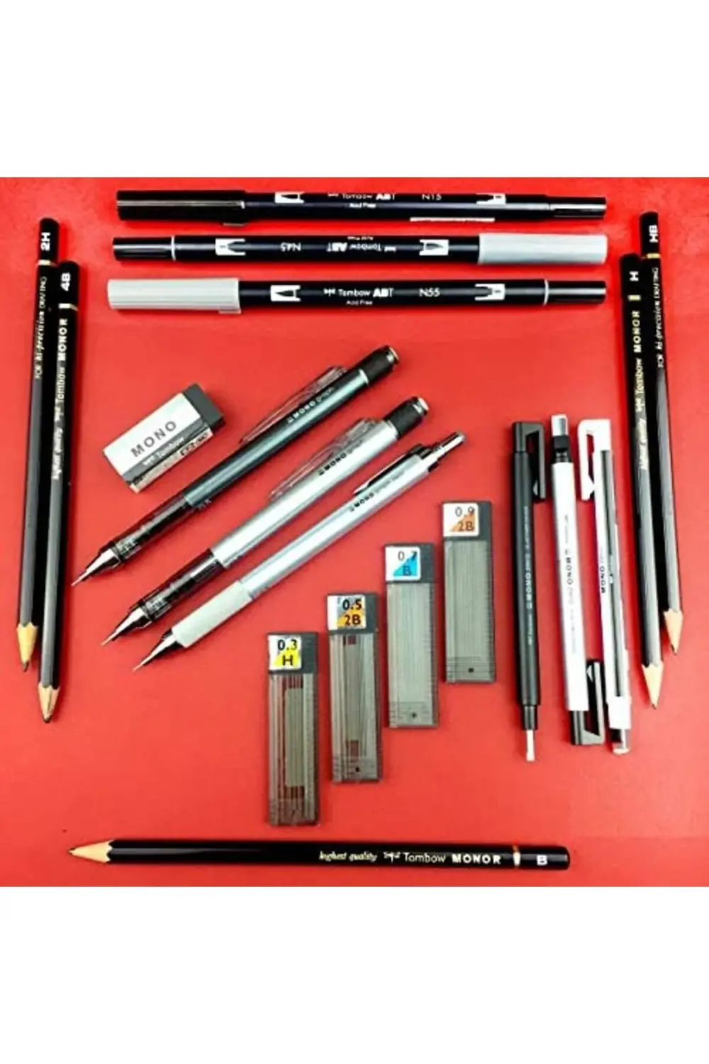 Klasik Kurşun Kalem Ucu 0.5 mm 3B 12li Tüp 1178227