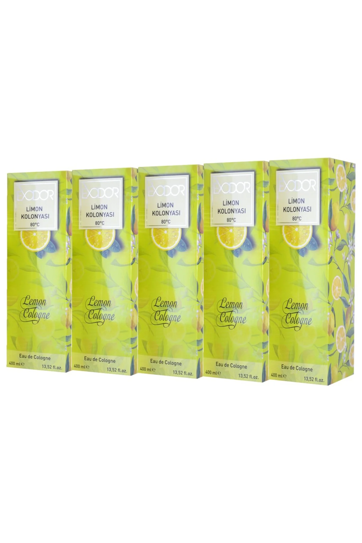 Klasik Limon Kolonyası 400 ml 5 Li