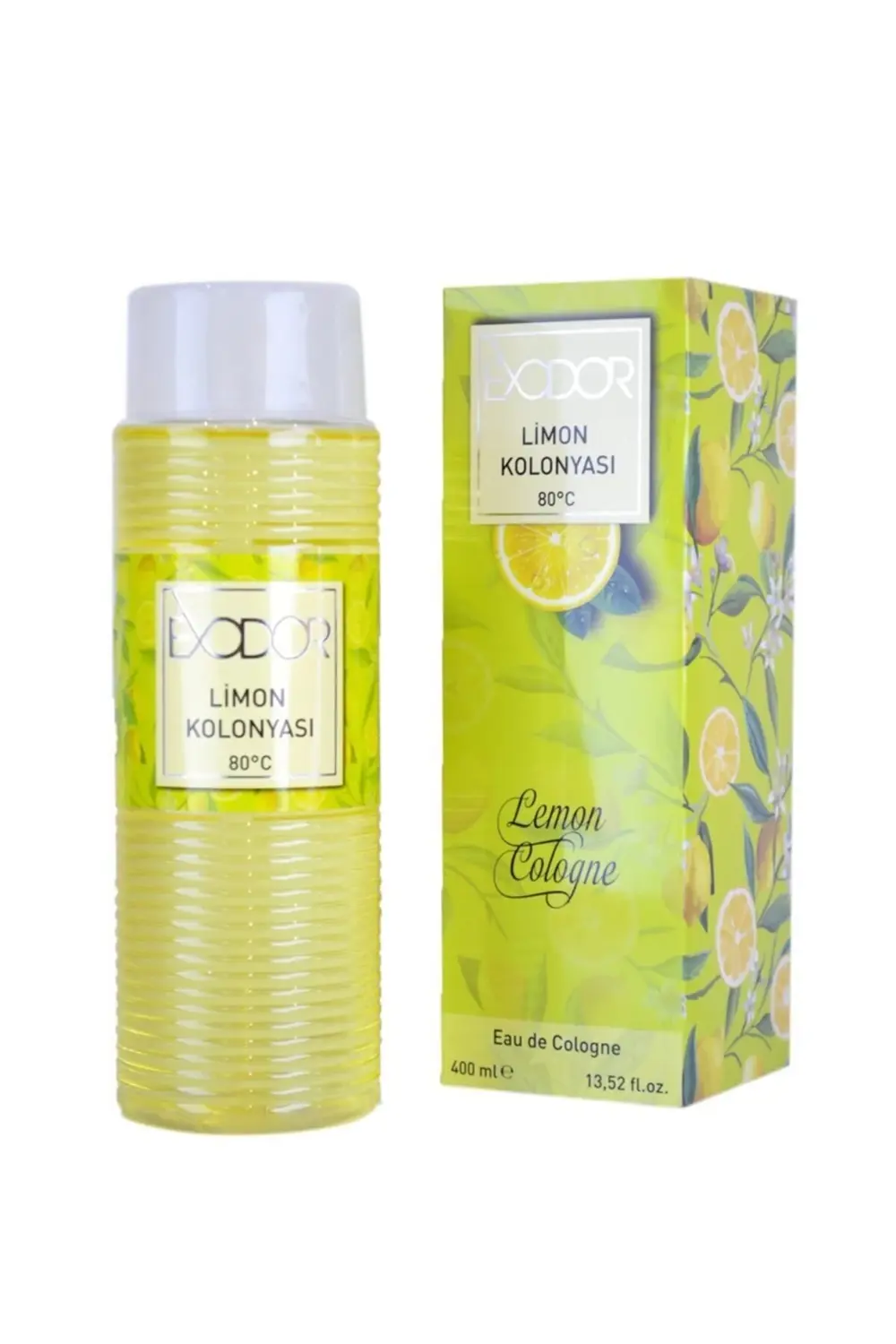 Klasik Limon Kolonyası Plastik Şişe 400 Ml 80 Derece