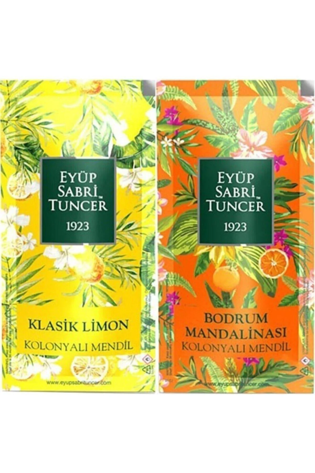 Klasik Limon Ve Bodrum Mandalinası 50 Adet Kolonyalı Mendil (25+25) 2 Li Set Fiyatı, Yorumları ve Özellikleri