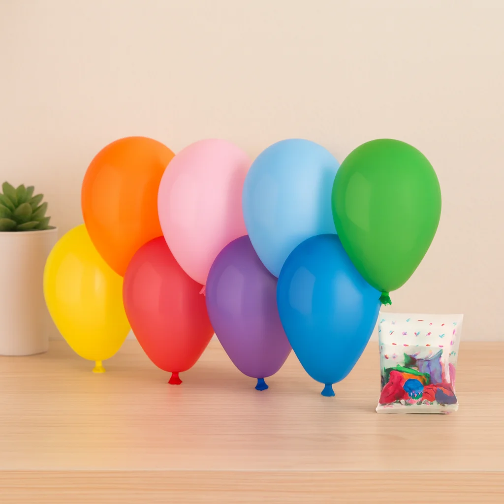 Klasik Renkli Lateks Balon 7'' (19 cm) 100'lü Klasik Renkli Lateks Balon 7'' (19 cm) 100'lü