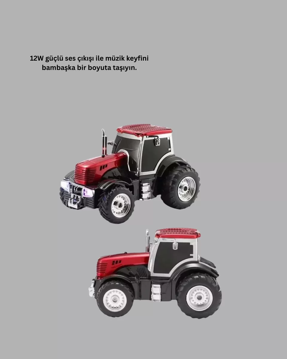 Klasik Tasarımlı 12W Kablosuz Bluetooth Hoparlör - TWS & FM Radyo Desteği