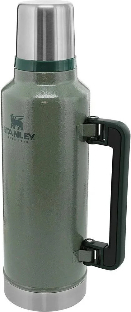 Klasik Vakumlu Paslanmaz Çelik Termos 1.9 Lt - Hammertone Green