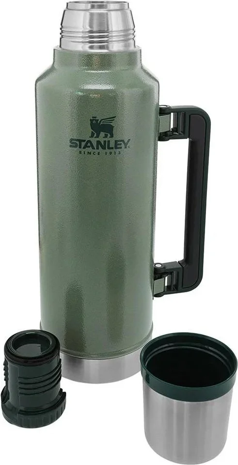 Klasik Vakumlu Paslanmaz Çelik Termos 1.9 Lt - Hammertone Green