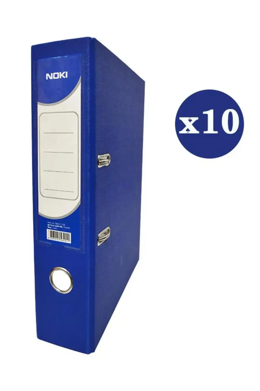 Klasör Plastik Çıtalı Geniş Mavi 10’lu