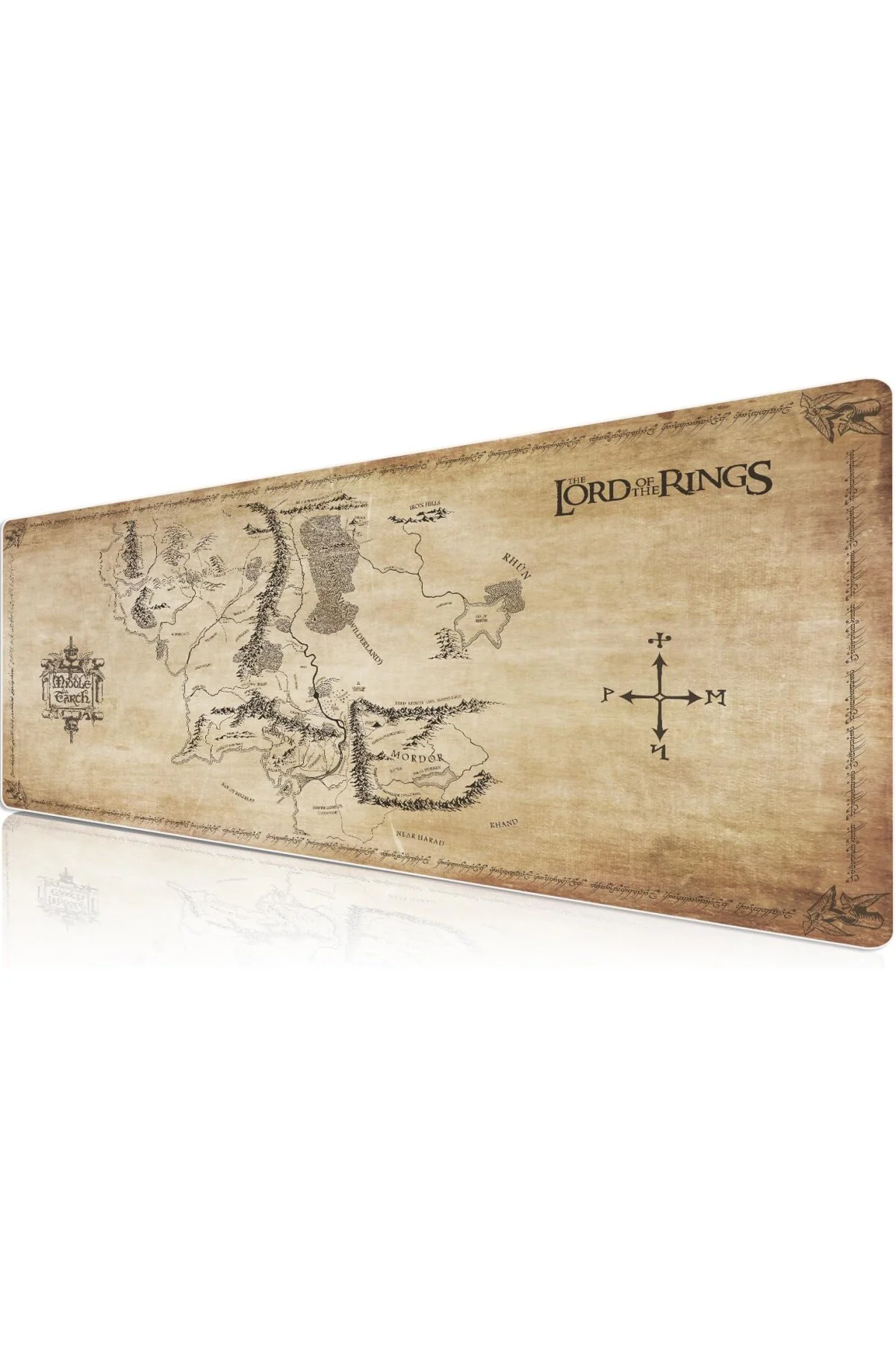 Klasse Pro - 10 Farklı Model Dikişli Kenar 90x40 cm Oyuncu Gaming Mouse Pad (LOTR-Yüzüklerin Ef Klasse Pro - 10 Farklı Model Dikişli Kenar 90x40 cm Oyuncu Gaming Mouse Pad (LOTR-Yüzüklerin Ef