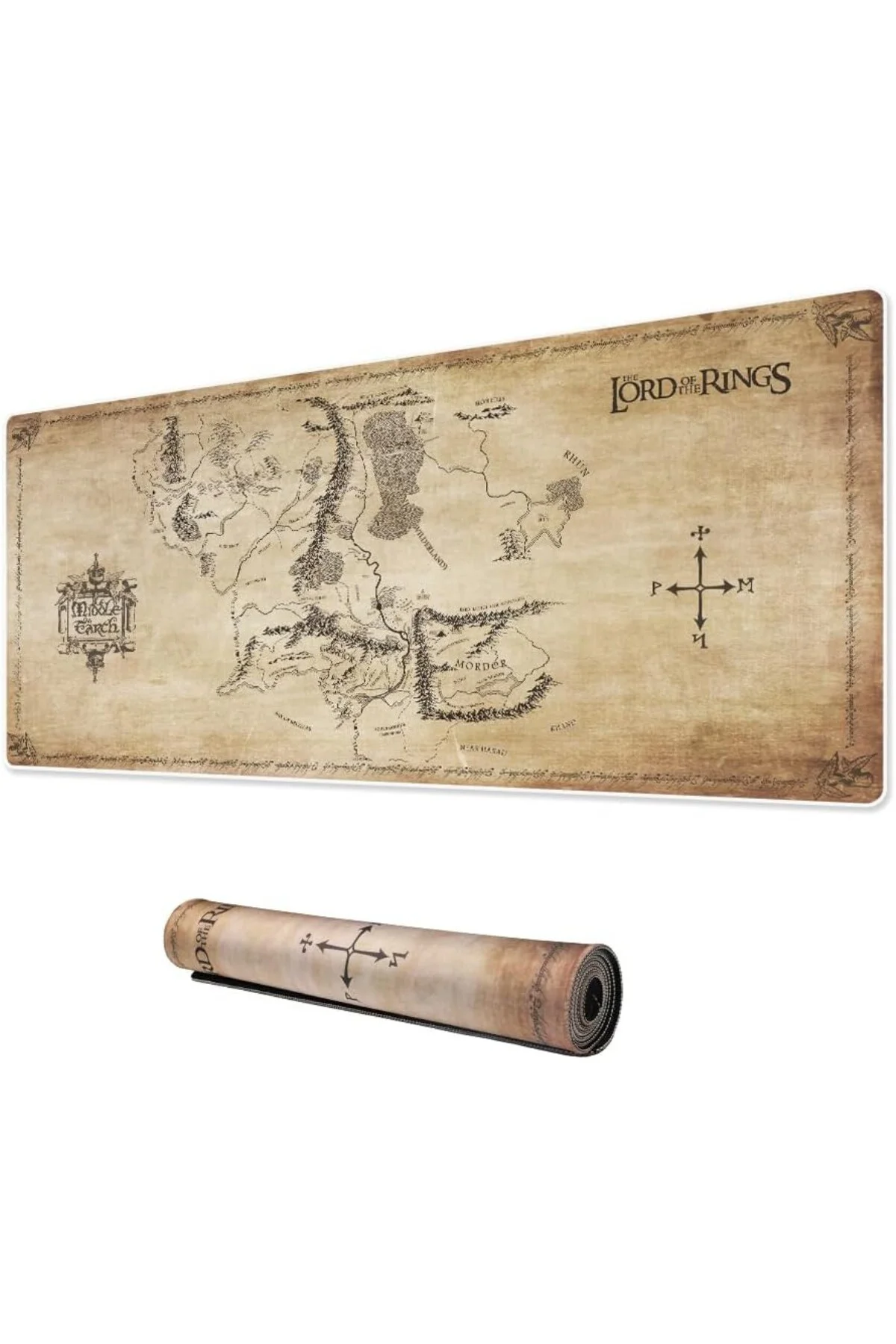 Klasse Pro - 10 Farklı Model Dikişli Kenar 90x40 cm Oyuncu Gaming Mouse Pad (LOTR-Yüzüklerin Ef Klasse Pro - 10 Farklı Model Dikişli Kenar 90x40 cm Oyuncu Gaming Mouse Pad (LOTR-Yüzüklerin Ef