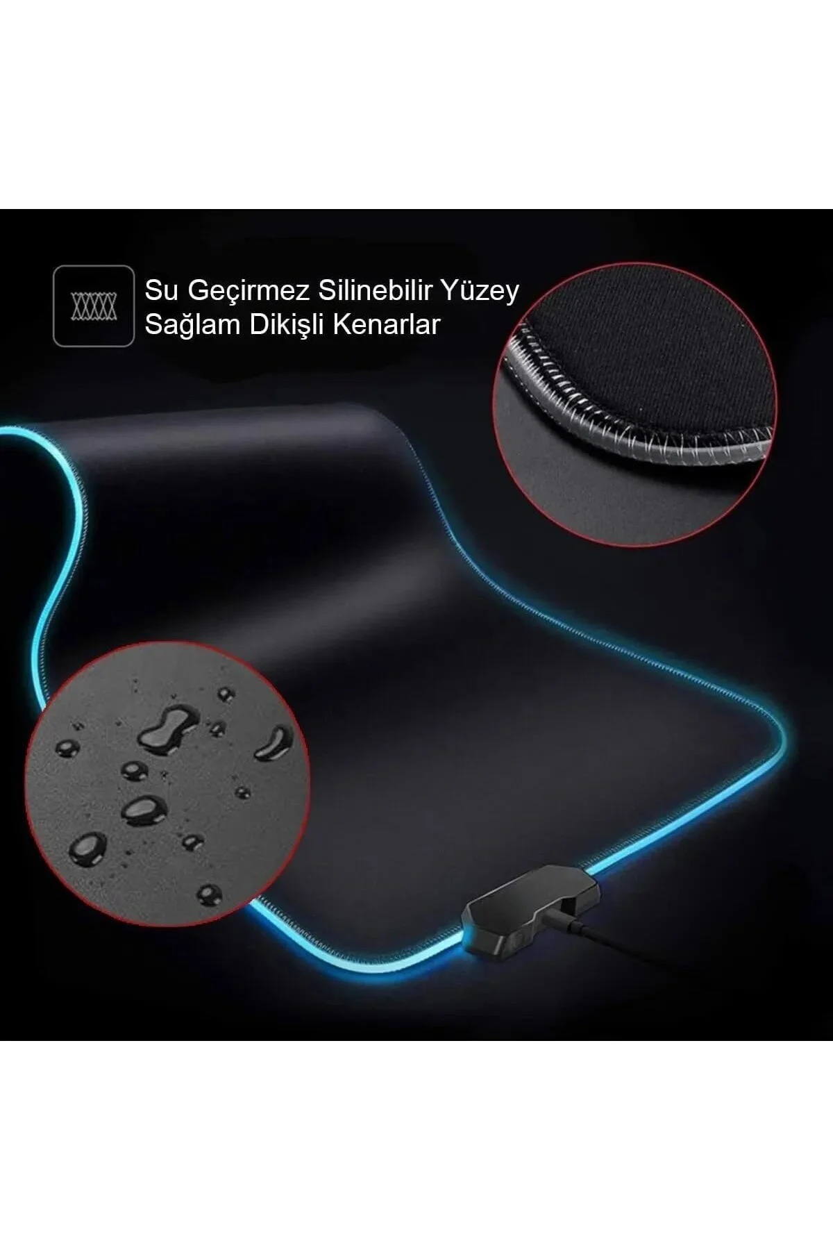 Klasse Rgb Mouse Pad 80x30 Cm, 4 mm Kalınlık, Parlak Su Geçirmez Klasse Rgb Mouse Pad 80x30 Cm, 4 mm Kalınlık, Parlak Su Geçirmez