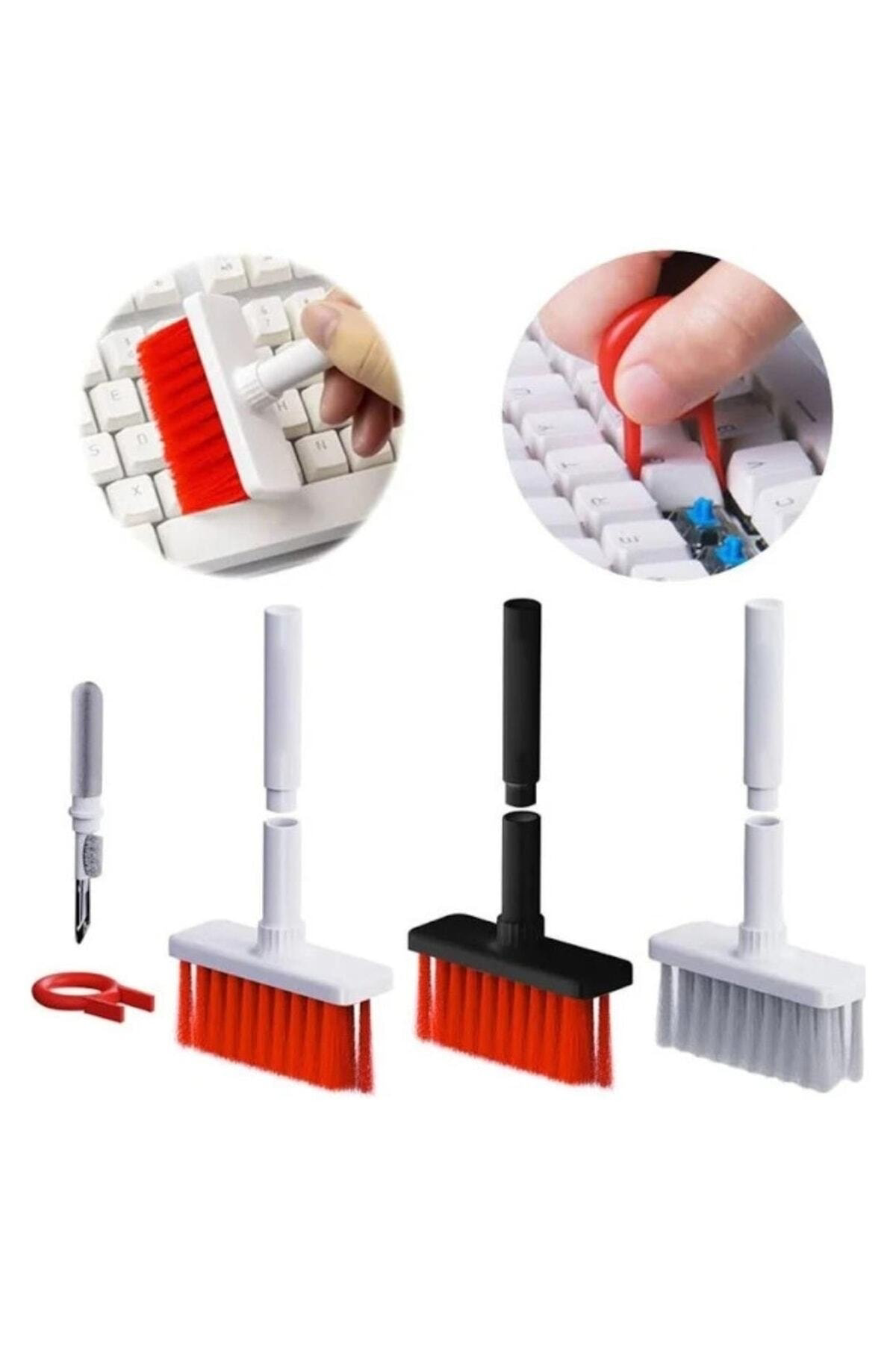 Klavye Bilgisayar Kulaklık Temizleme Araçları Tuş Çektirme Seti 5