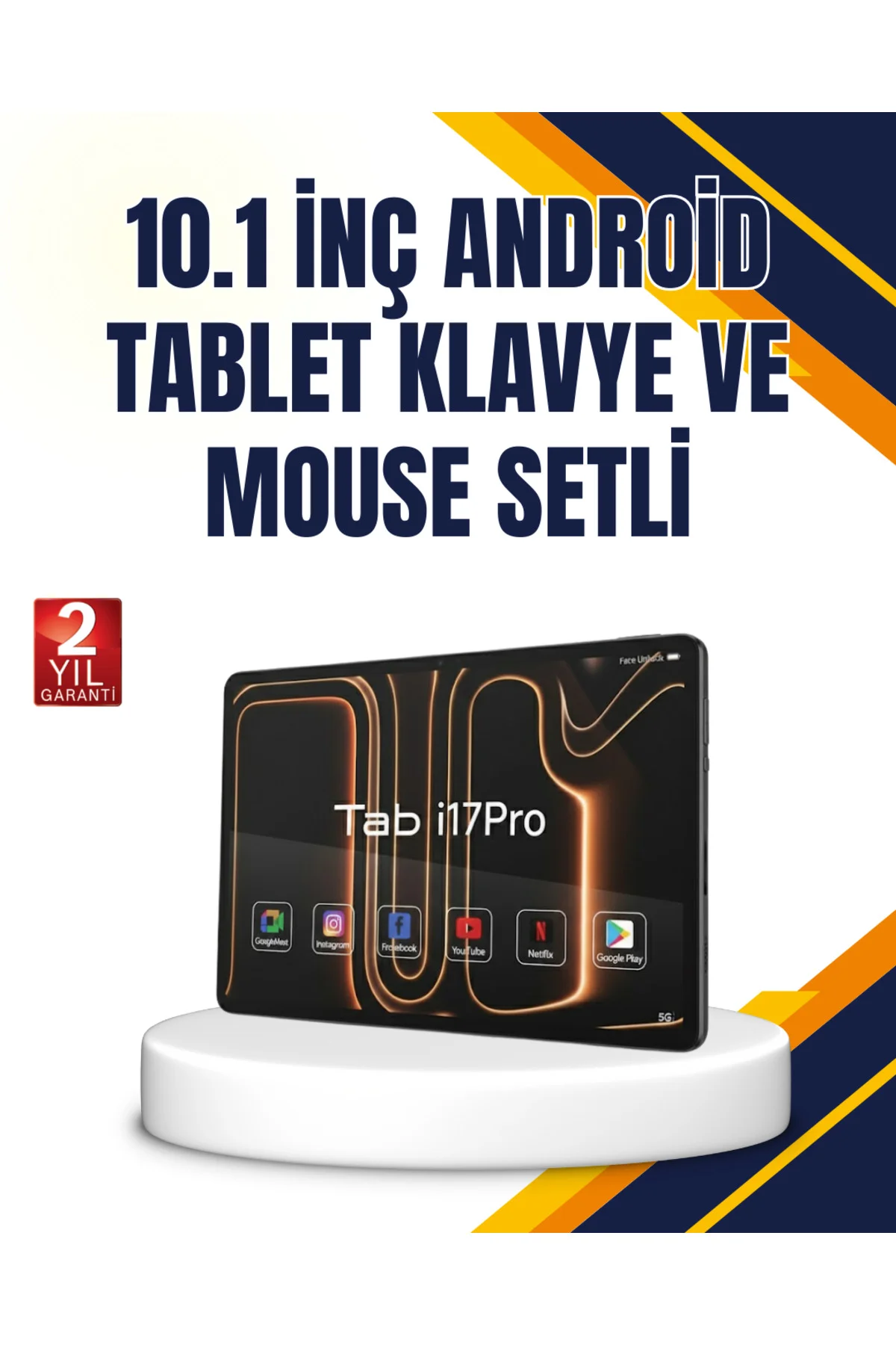 Klavye Kalem Mouse Dahil Android Tablet Uzun Pil Ömürlü