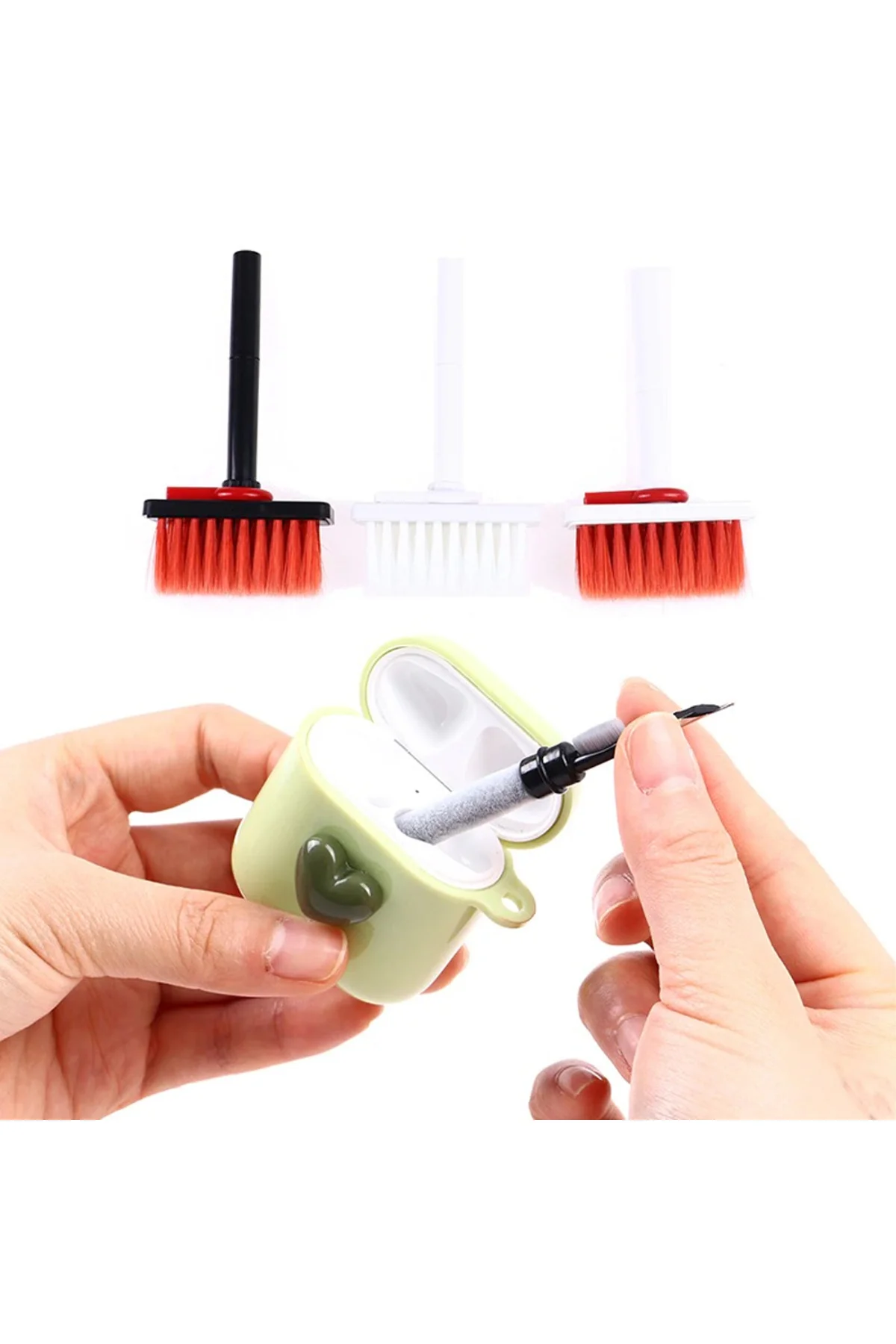 Klavye Kulaklık Temizleme Fırçası Aracı Klavye Kulaklık Temizleme Fırçası Aracı - Görsel 2