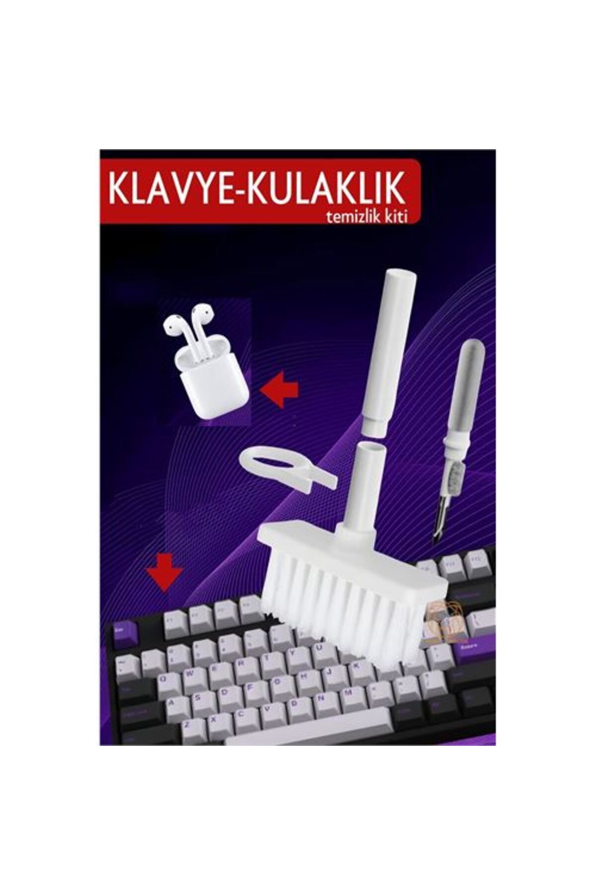Modacar Klavye Kulaklik Temizlik Kiti