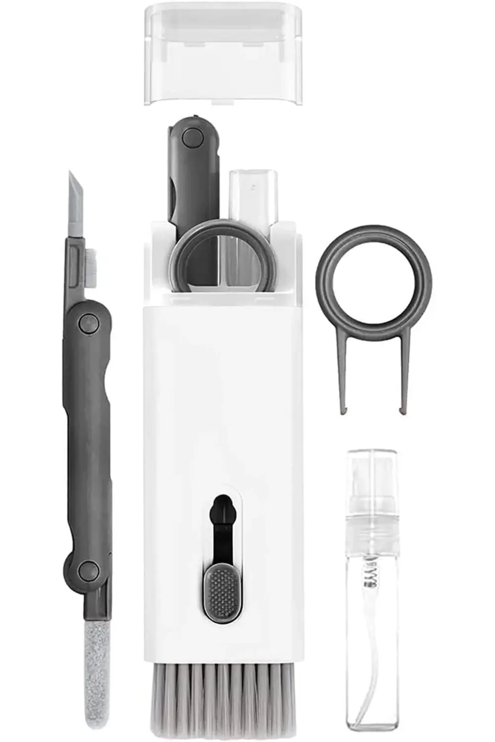 Klavye Temizleme Fırçası, 7'si 1 Arada Çok Fonksiyonlu Klavye, Ku